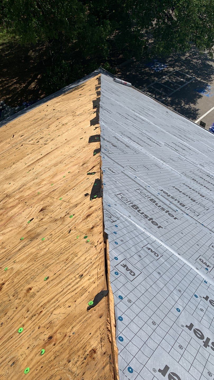 Commercial Roof Installation using GAF Shingles in Dallas Texas by Elite Roofing LLC