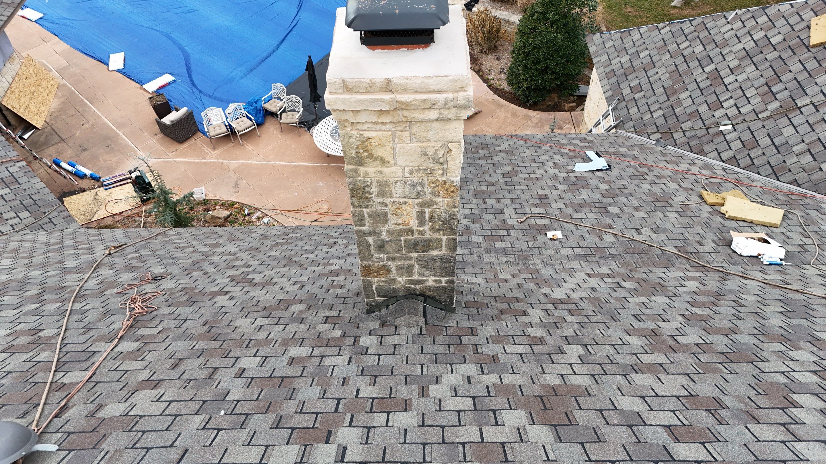 Reroof using Certainteed Integrity Roof System by Castillo Roofing