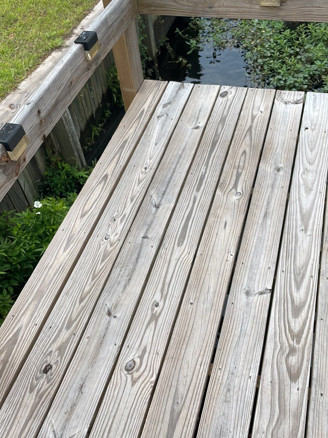 Dock using Wood Sealant by DuraSeal