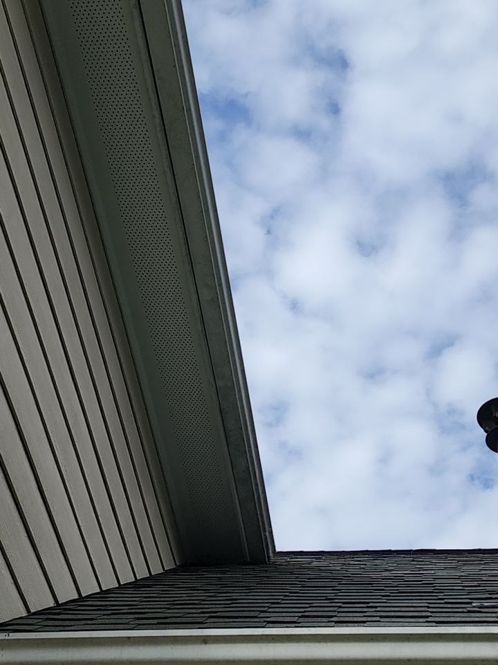 Gutter Cleaning using cleaner by G&H Home Tech Pros LLC