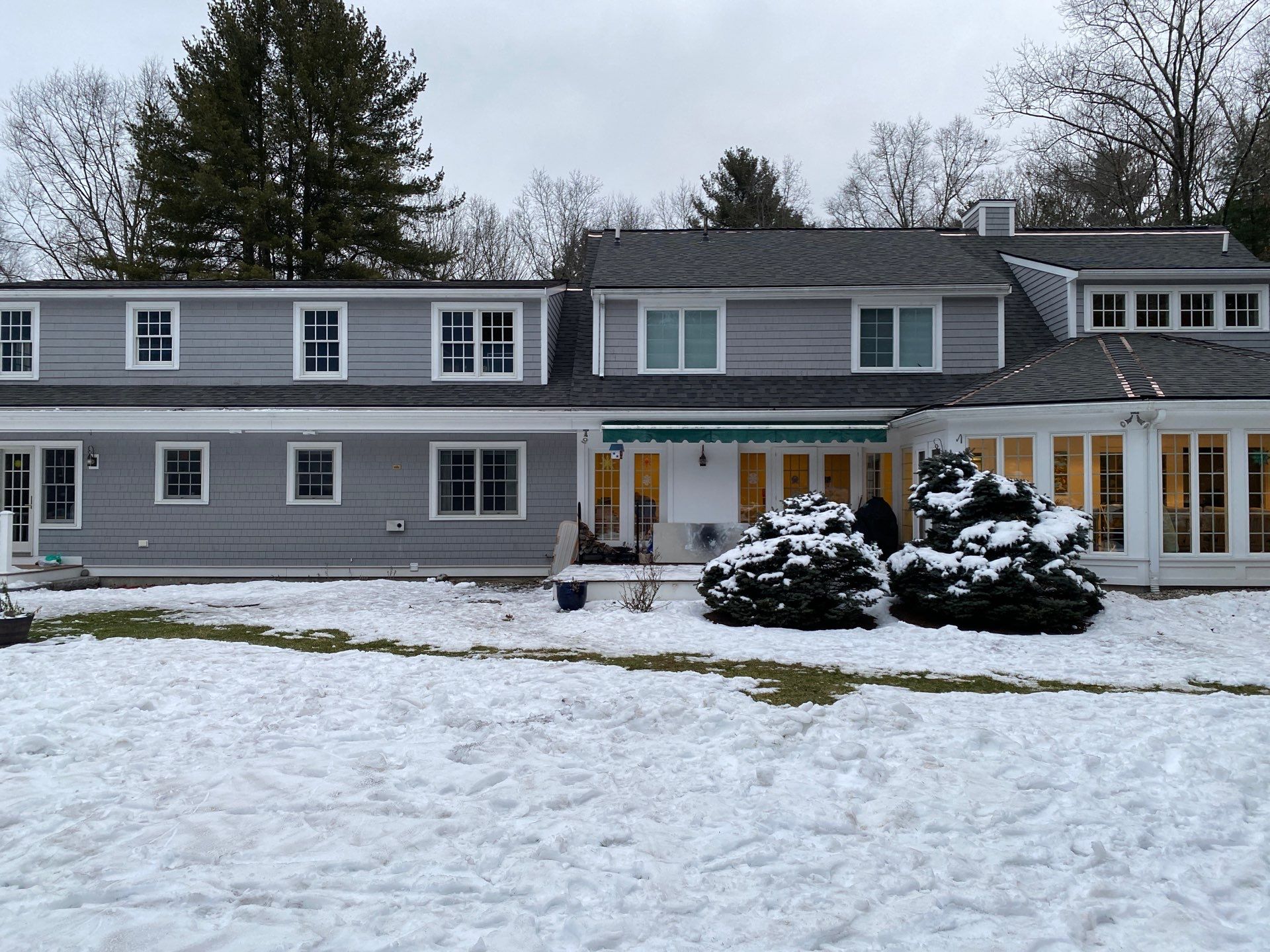 Carlisle Roofing Installation using Owens Corning Shingles and Copper by Mighty Dog Roofing of Greater Middlesex County