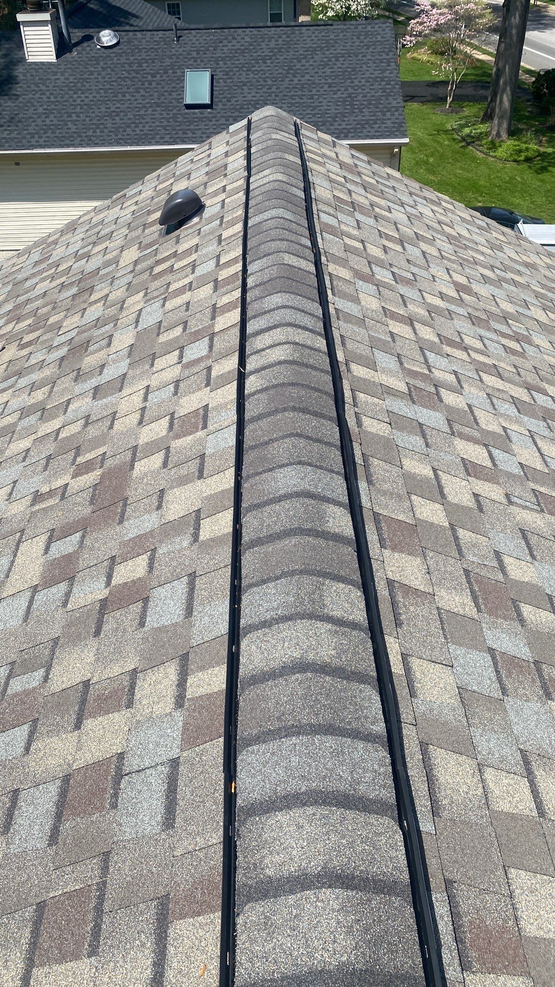 Burke: Residential Roof Replacement with CertainTeed Landmark Pro in Max Def Weathered Wood by RM Banning, Inc.