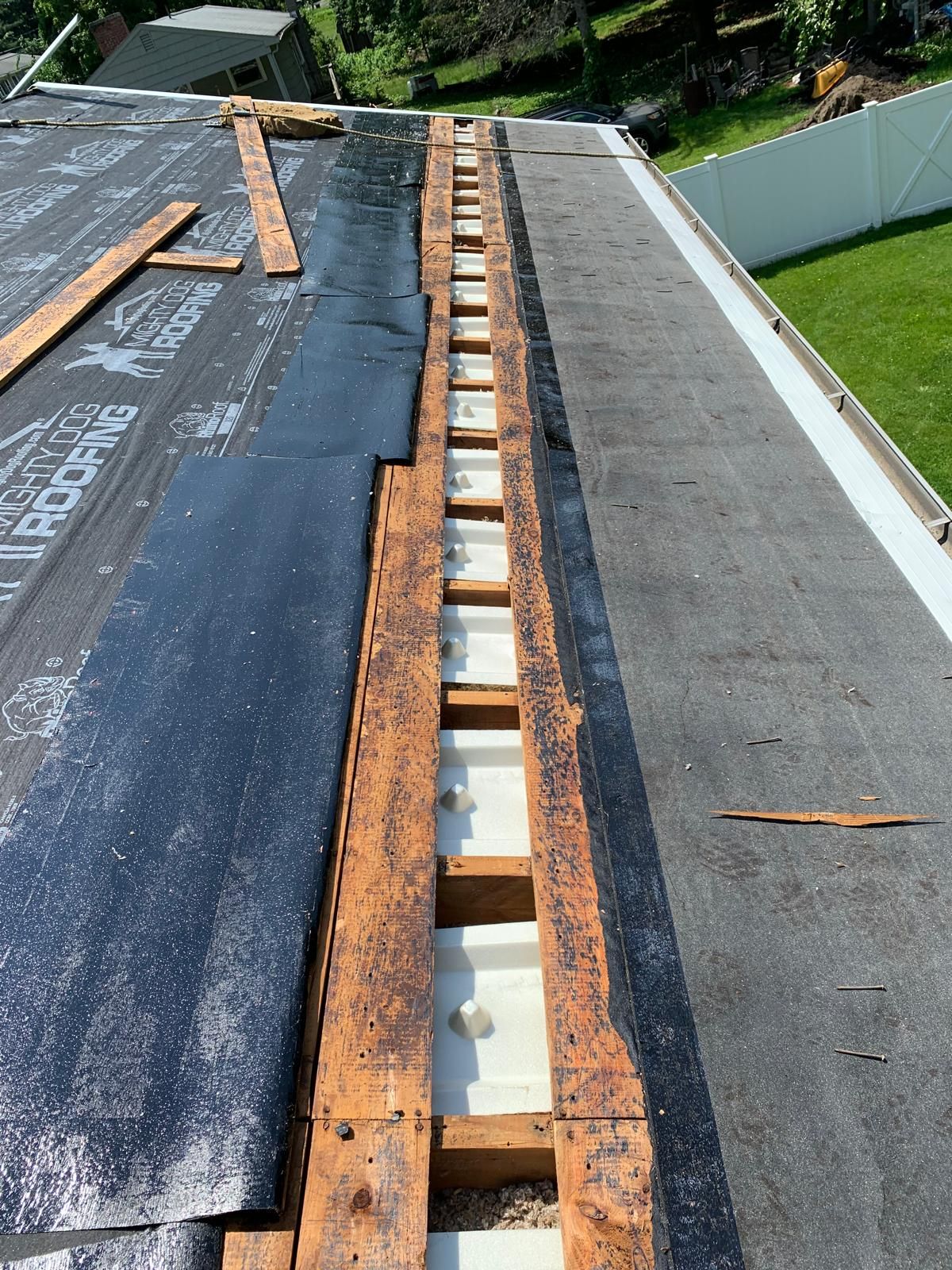 Full Roof Replacement & Chimney Repair – Onyx Black, MA by Mighty Dog Roofing of Greater Middlesex County