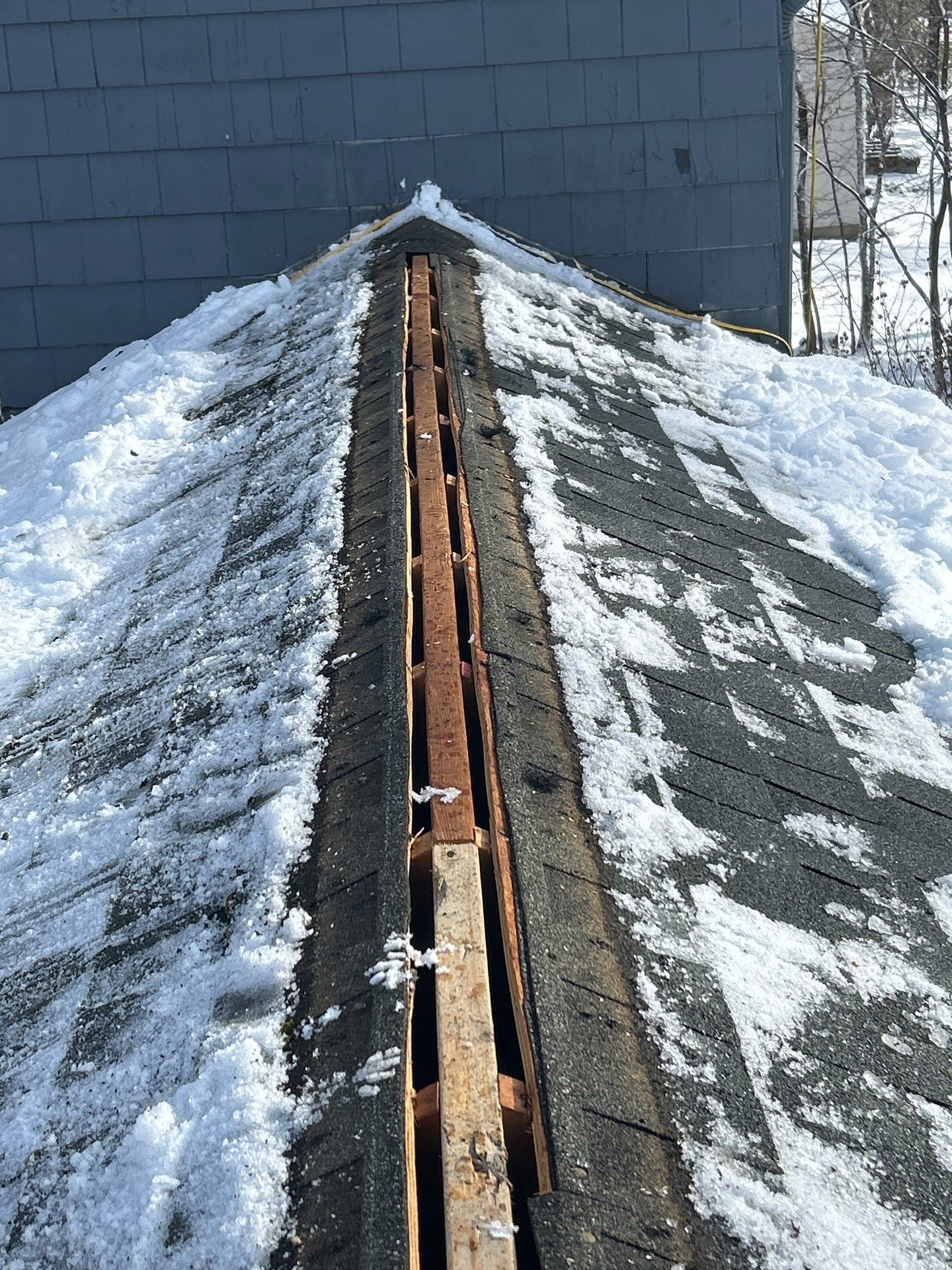 Ridge Vent Replacement & Chimney Re-flashing by Mighty Dog Roofing of Greater Middlesex County