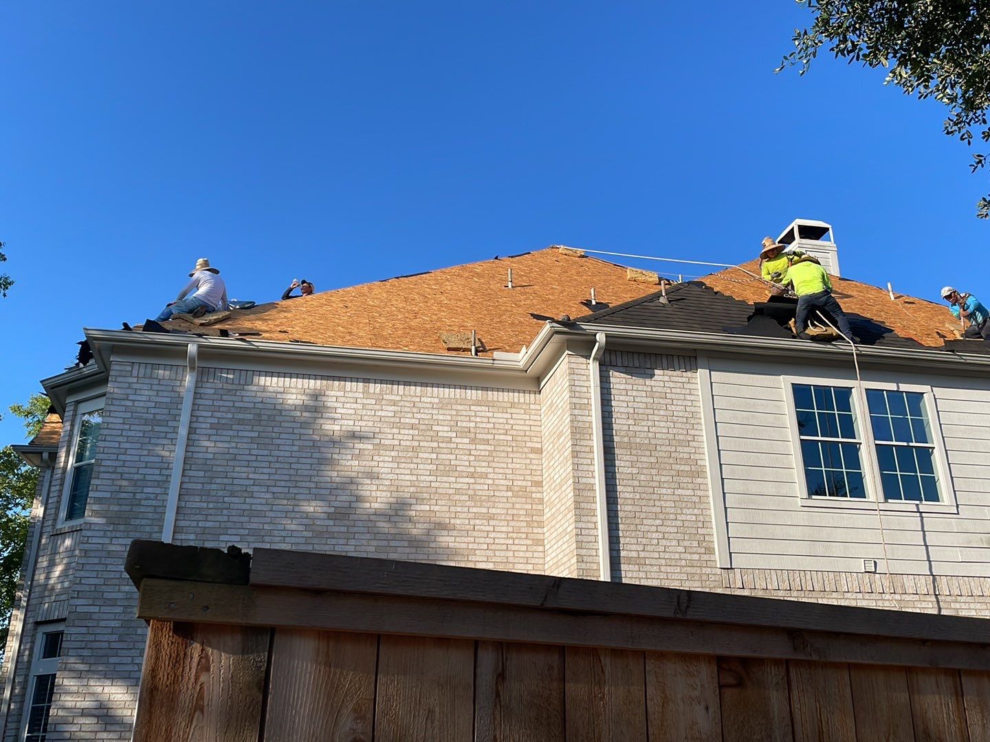 Residential Roofing Installation using Owen's Corning Duration (Lifetime) Shingles by Roof Repair Company