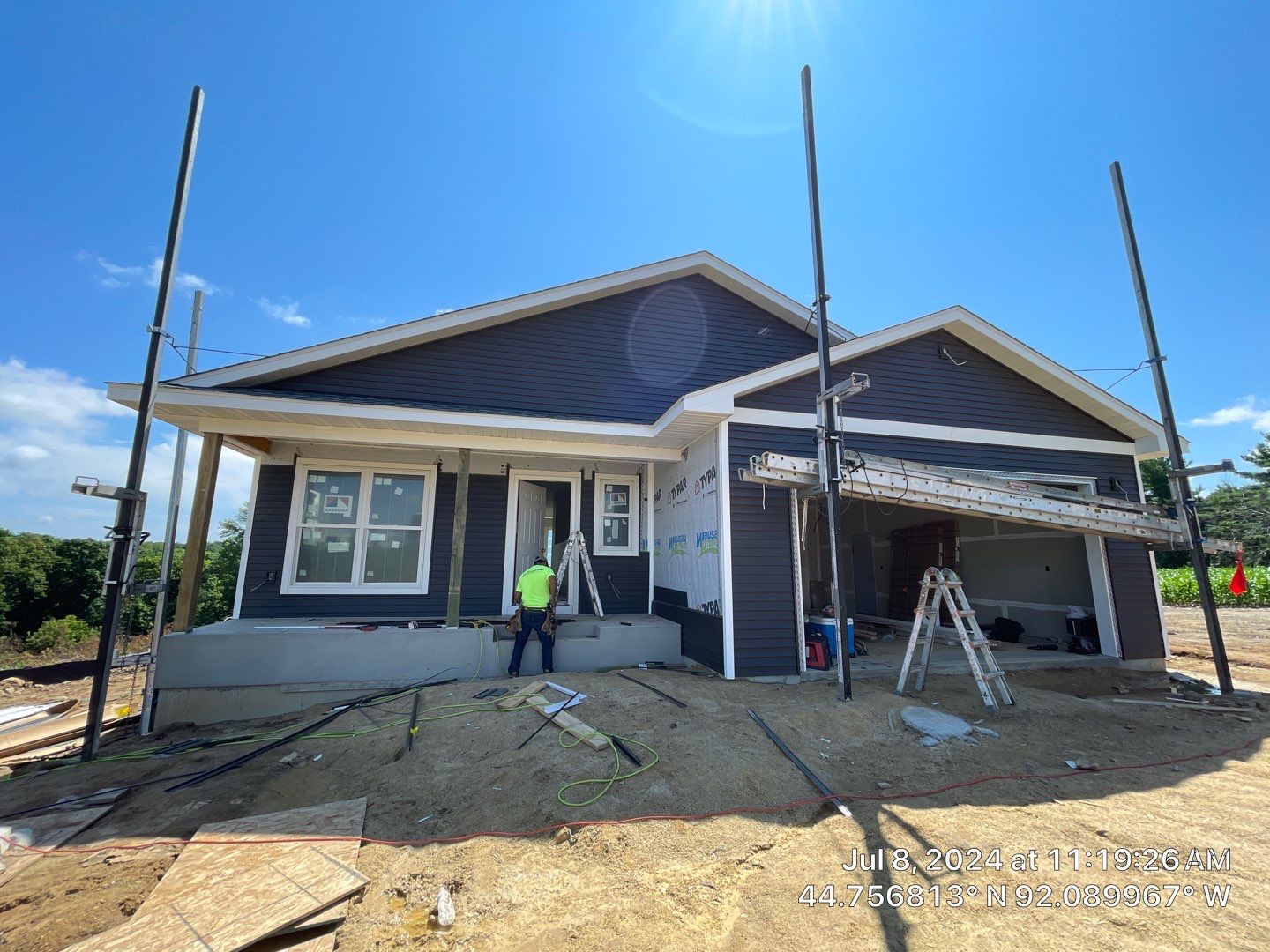 Elmwood, WI Build by Bauer Estates LLC