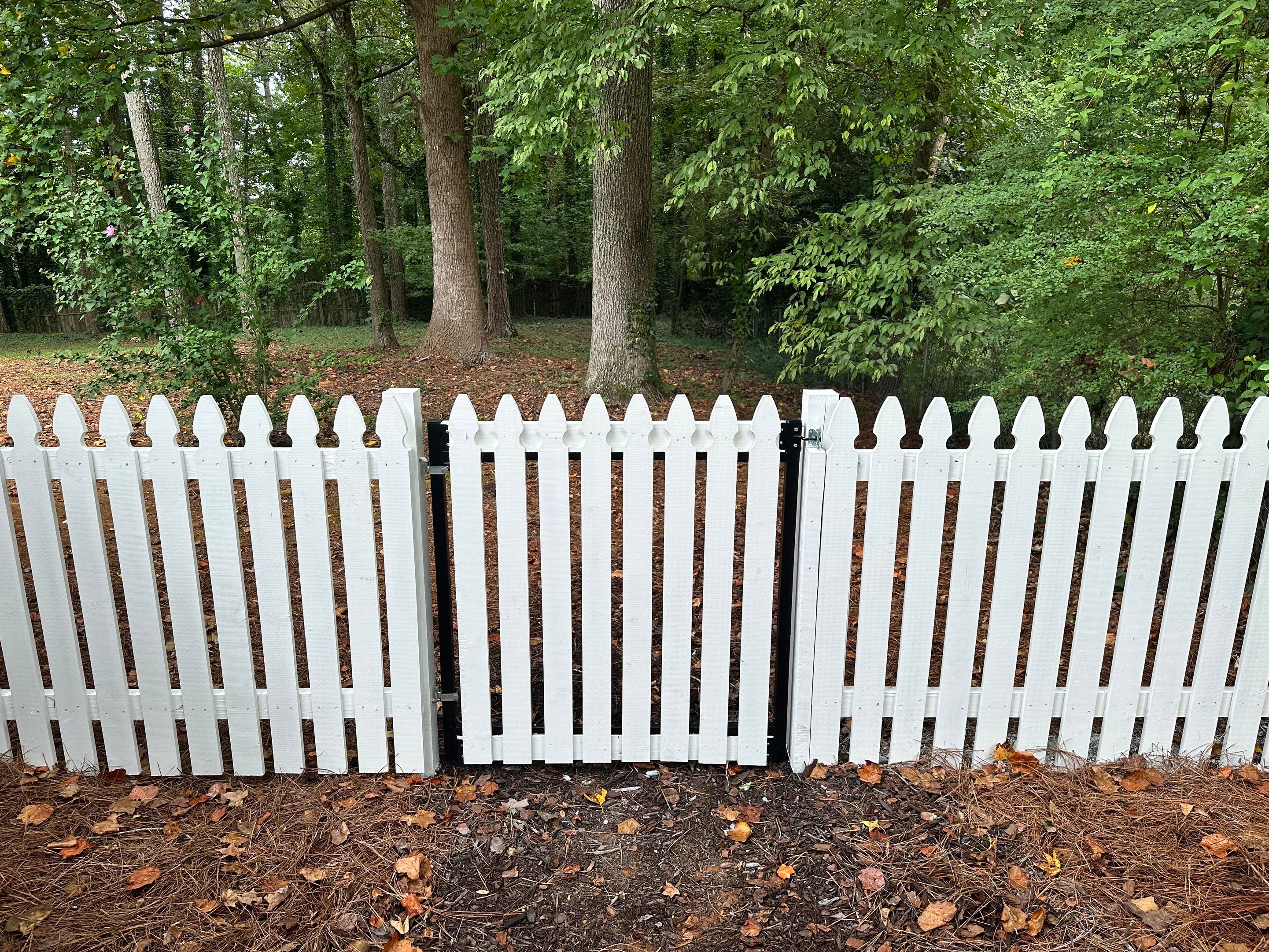 Exterior Siding Painting and Picket Fence Installation in Powder Springs by Swift Home Renovations