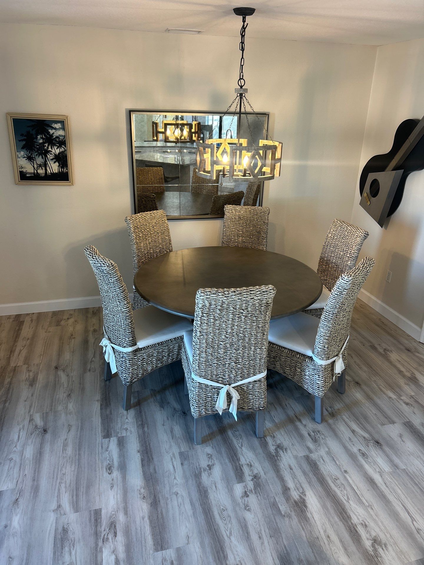 LVP Install in living room/ Kitchen by Vrmmm Flooring