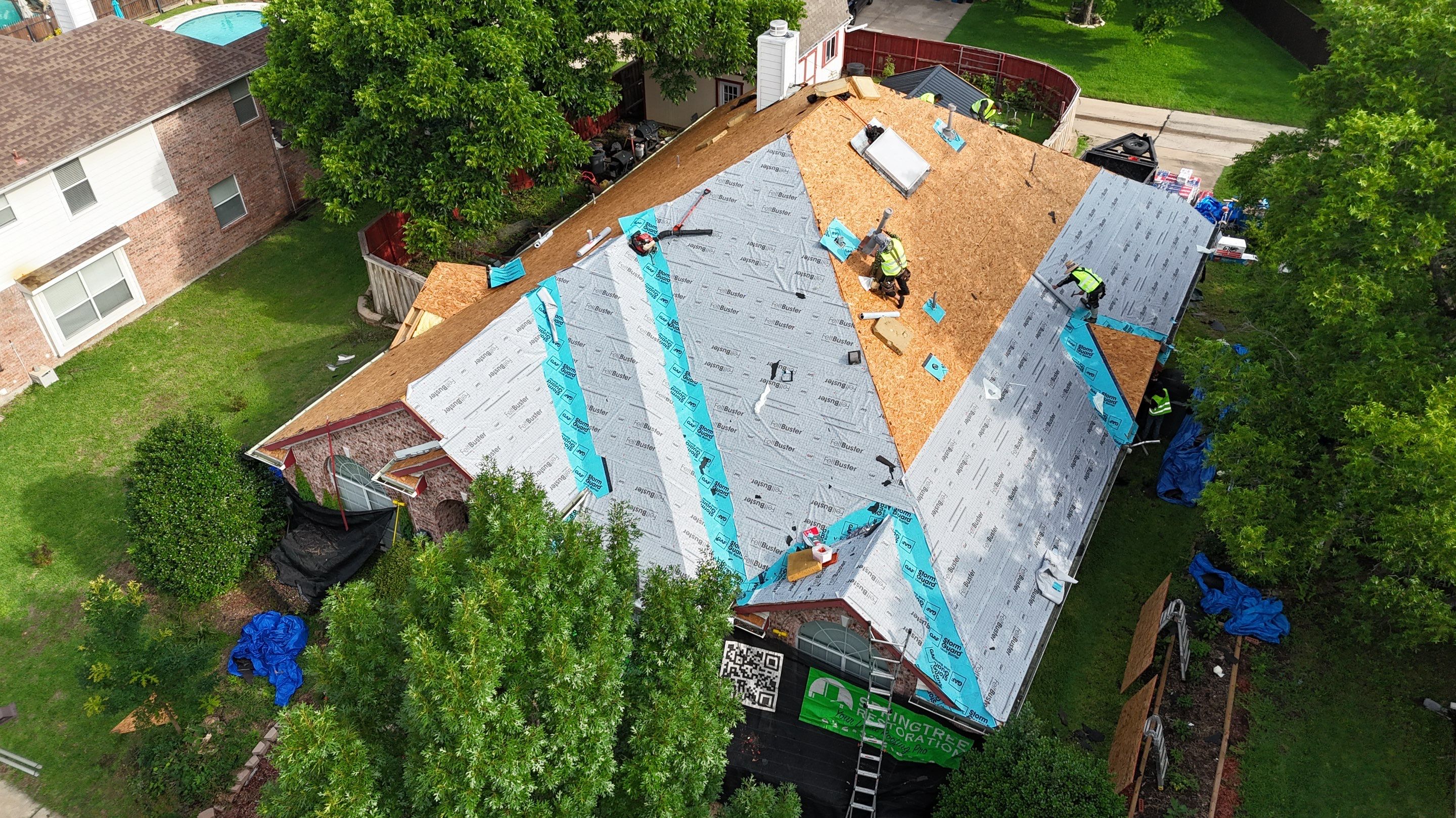 Fortified Roofing System Installation and Gutter Replacement in Rowlett by Springtree Restoration 