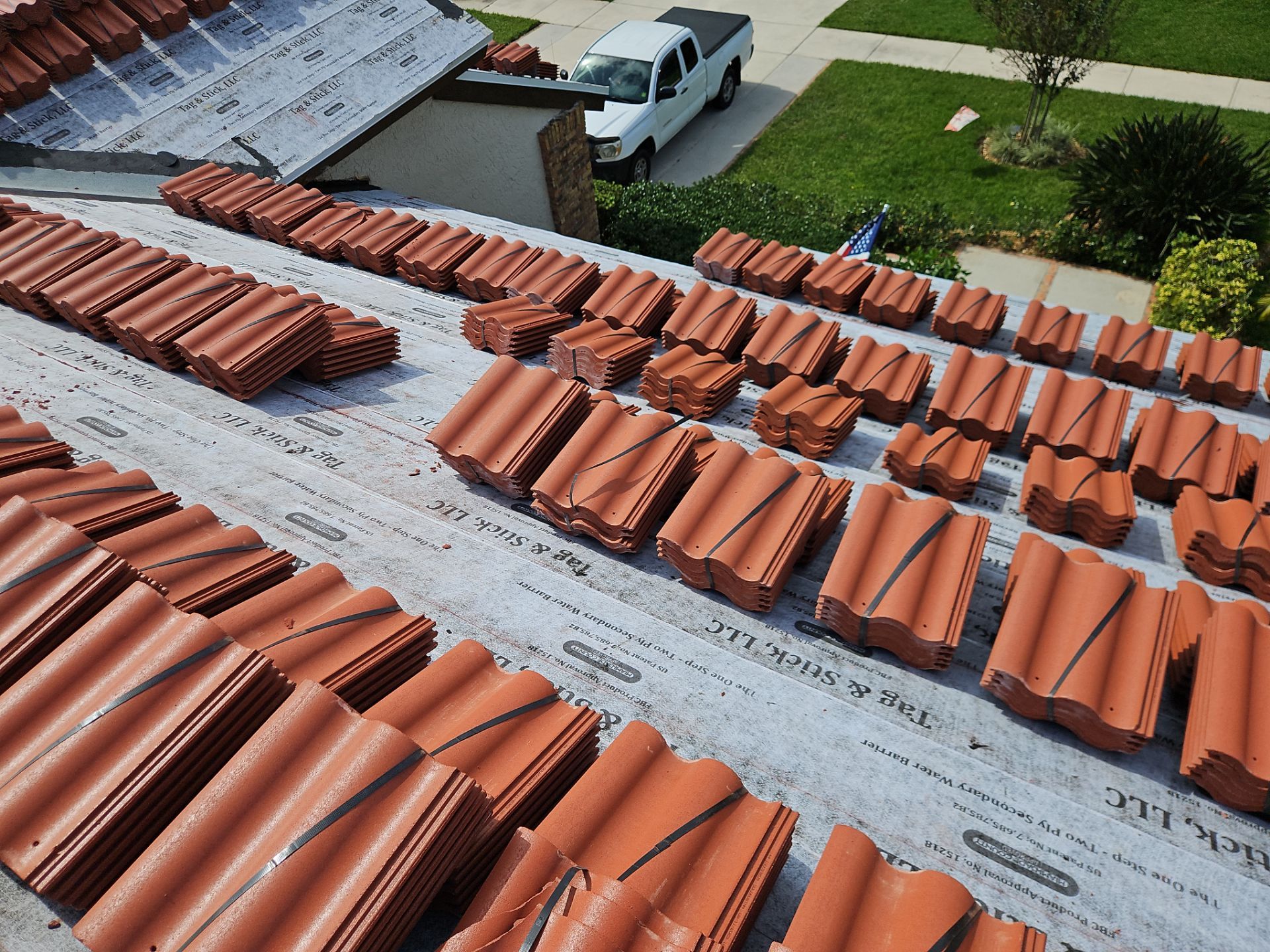 Residential Roofing Installation using Westlake Roofing Tile by BLUES BROTHERS ROOFING