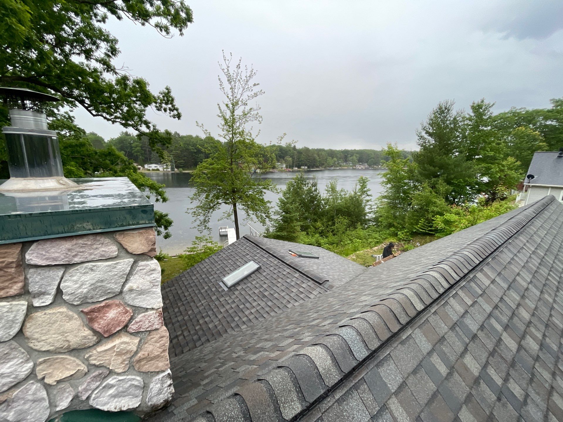 Roof Replacement using Certainteed ClimateFlex Northgate by GRACCO