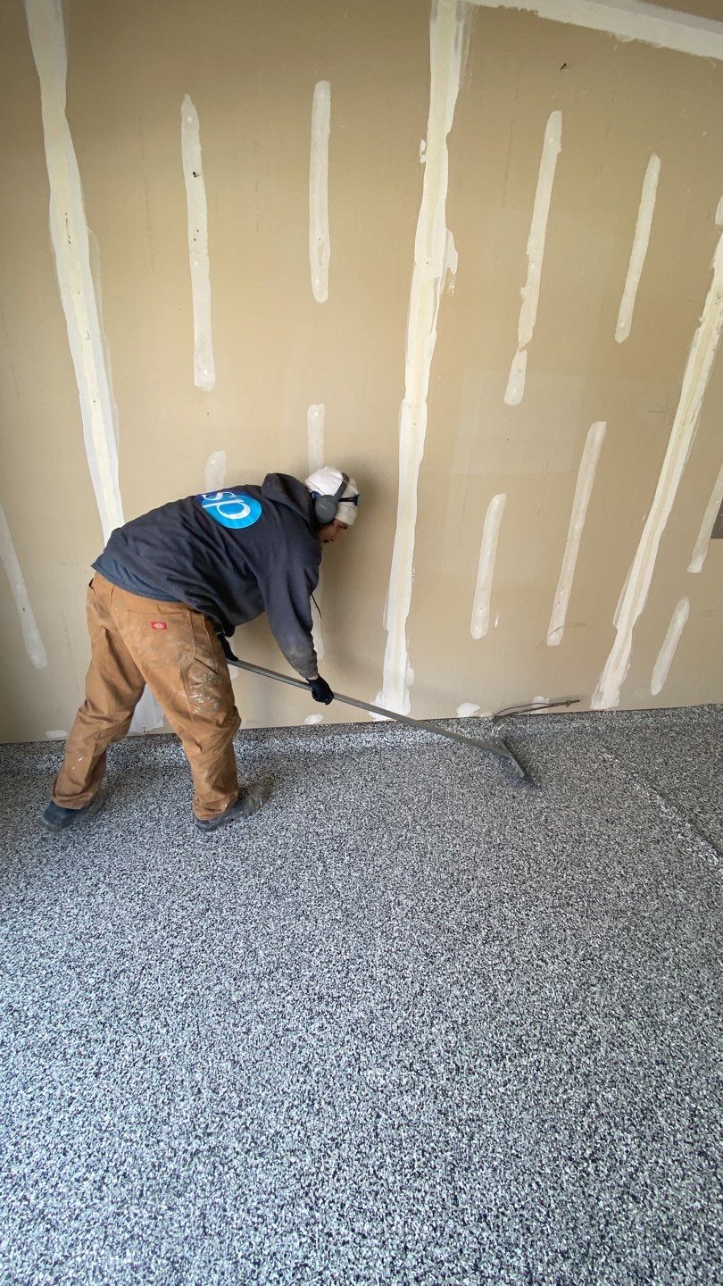 Garage using Domino  by Select Painting, Coatings & Garage Cabinets