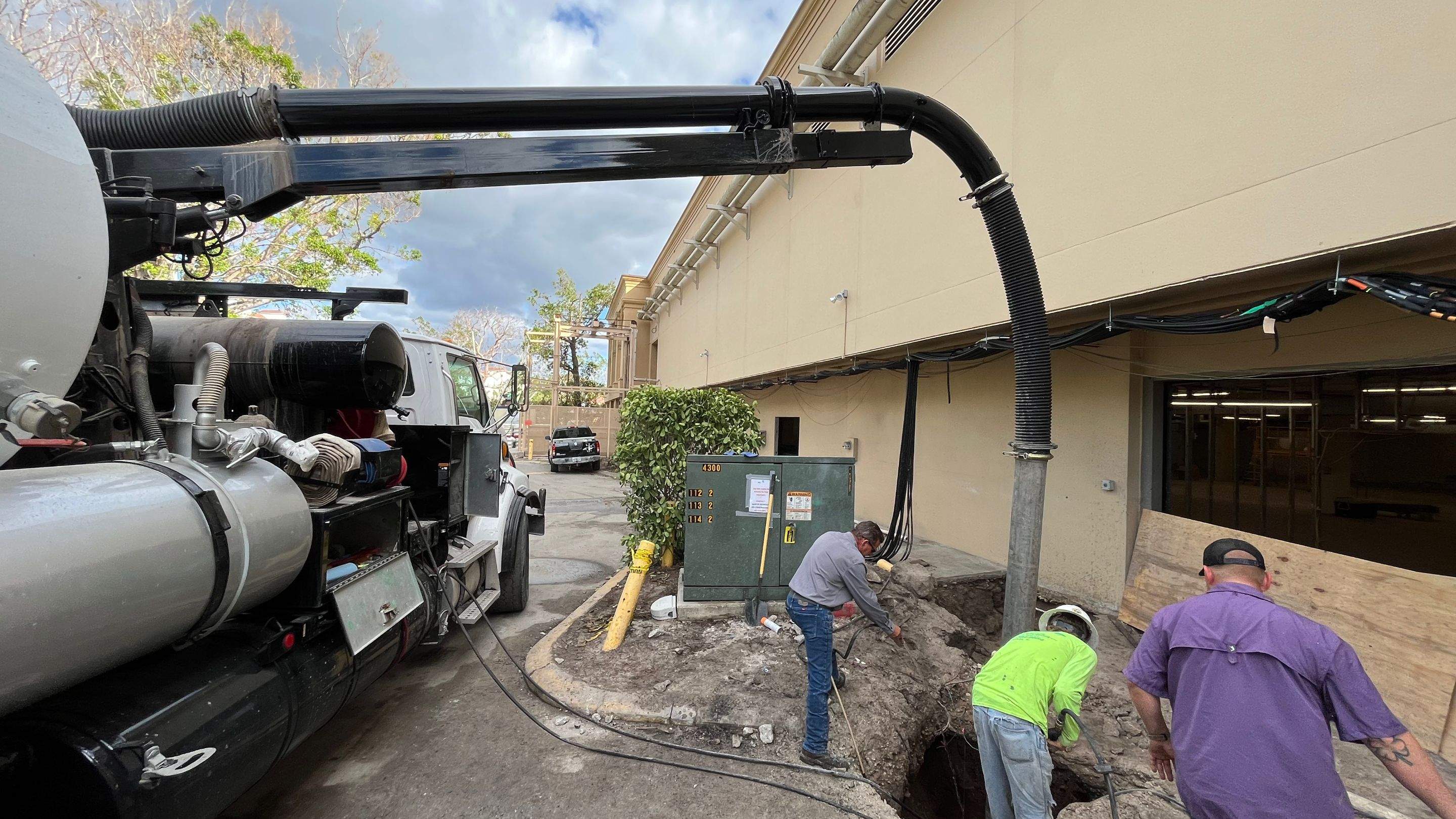 Ritz-Carlton North Service Road Daylighting by Don Mar, Inc. Storm Water Solutions