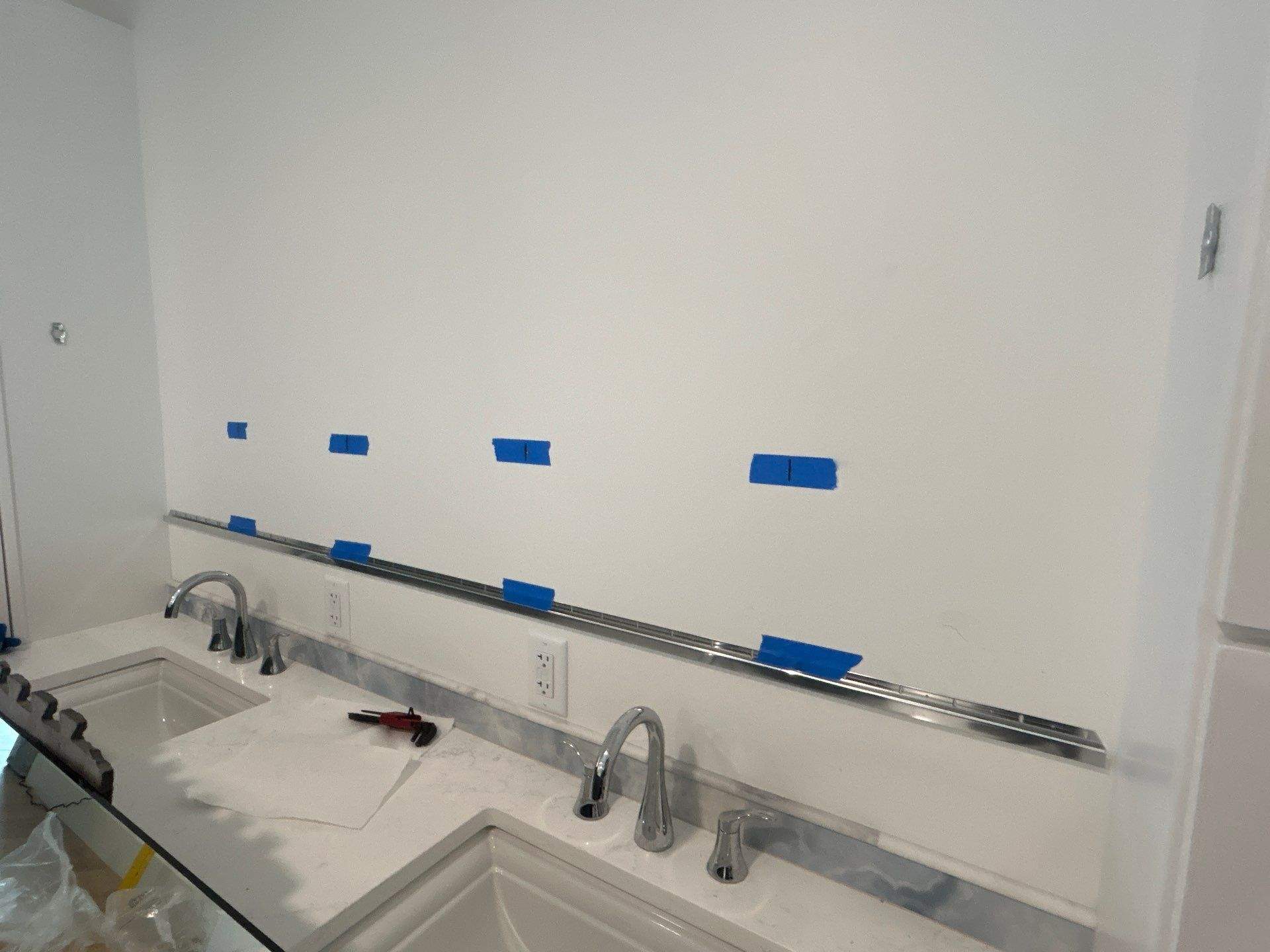 Frameless Showers and Custom Bathroom Mirror by Cheshire Glass Company