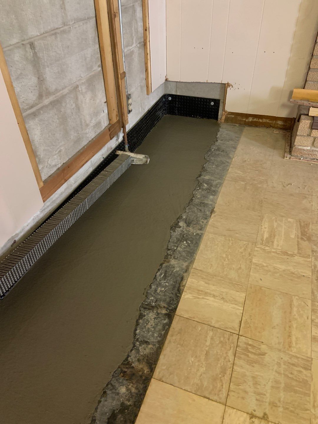 Expanding Nathan’s Existing Sump System by Waterproofing Northeast