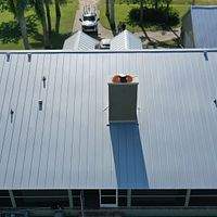 24ga 1" Nail-Strip Mill Finish by Total Roofing System The Metal Roof Experts