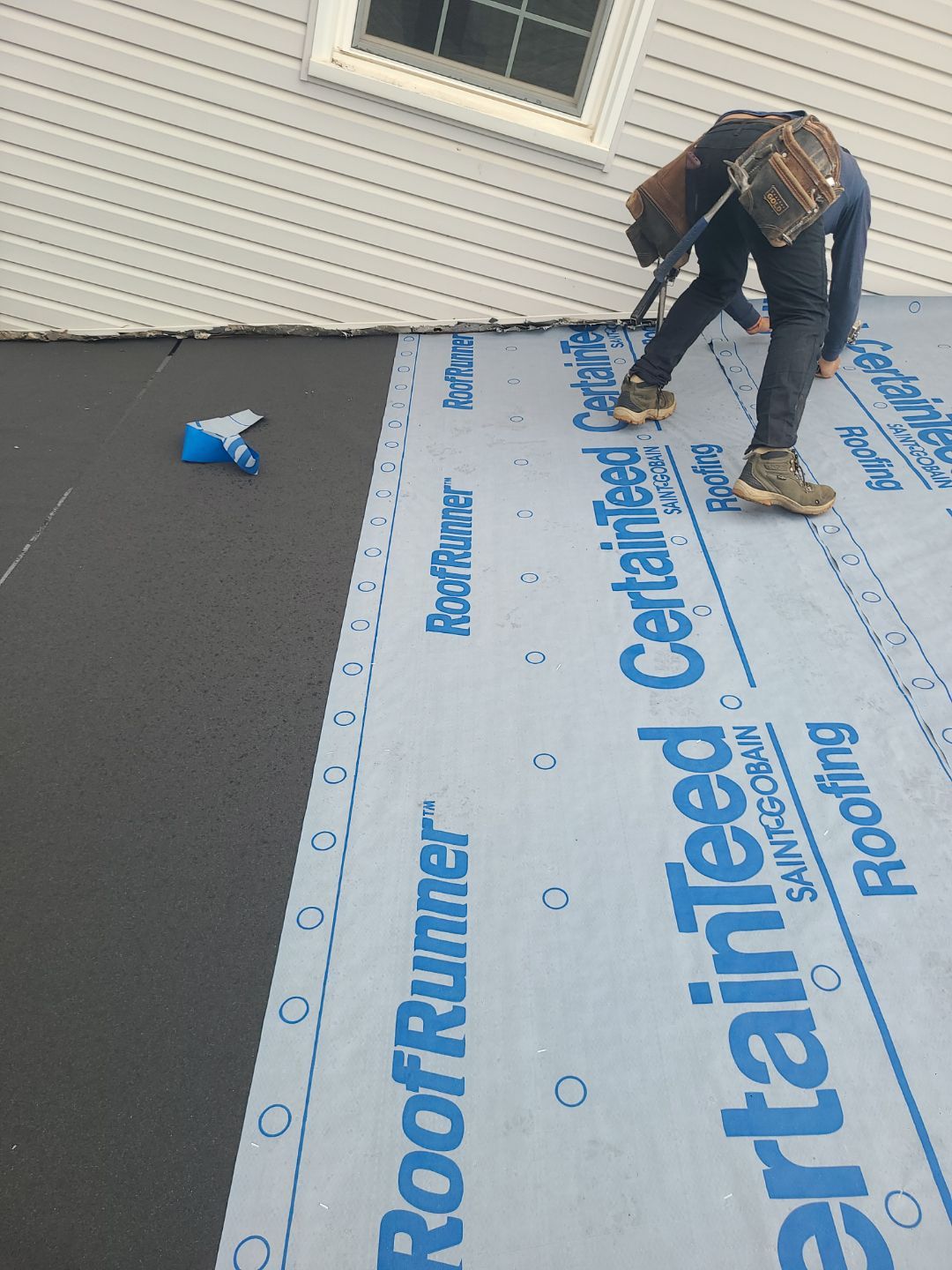 West Springfield: Residential Roof Replacement with CertainTeed Landmark in Colonial Slate by RM Banning, Inc.