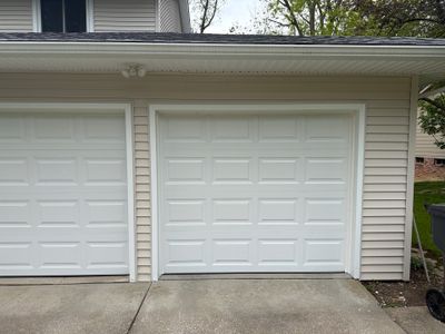 Dual Garage Door Installation in Solon OH