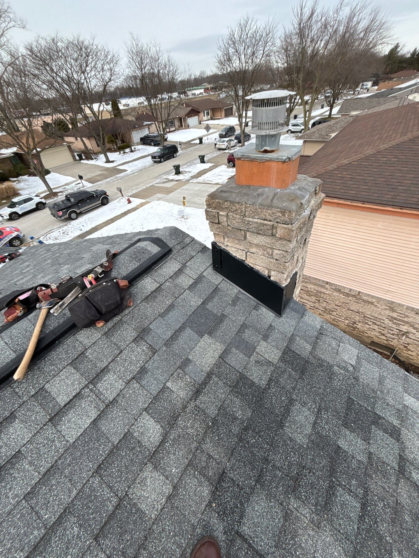 Siding Replacement using Alside Midnight Blue by 180 Contractors