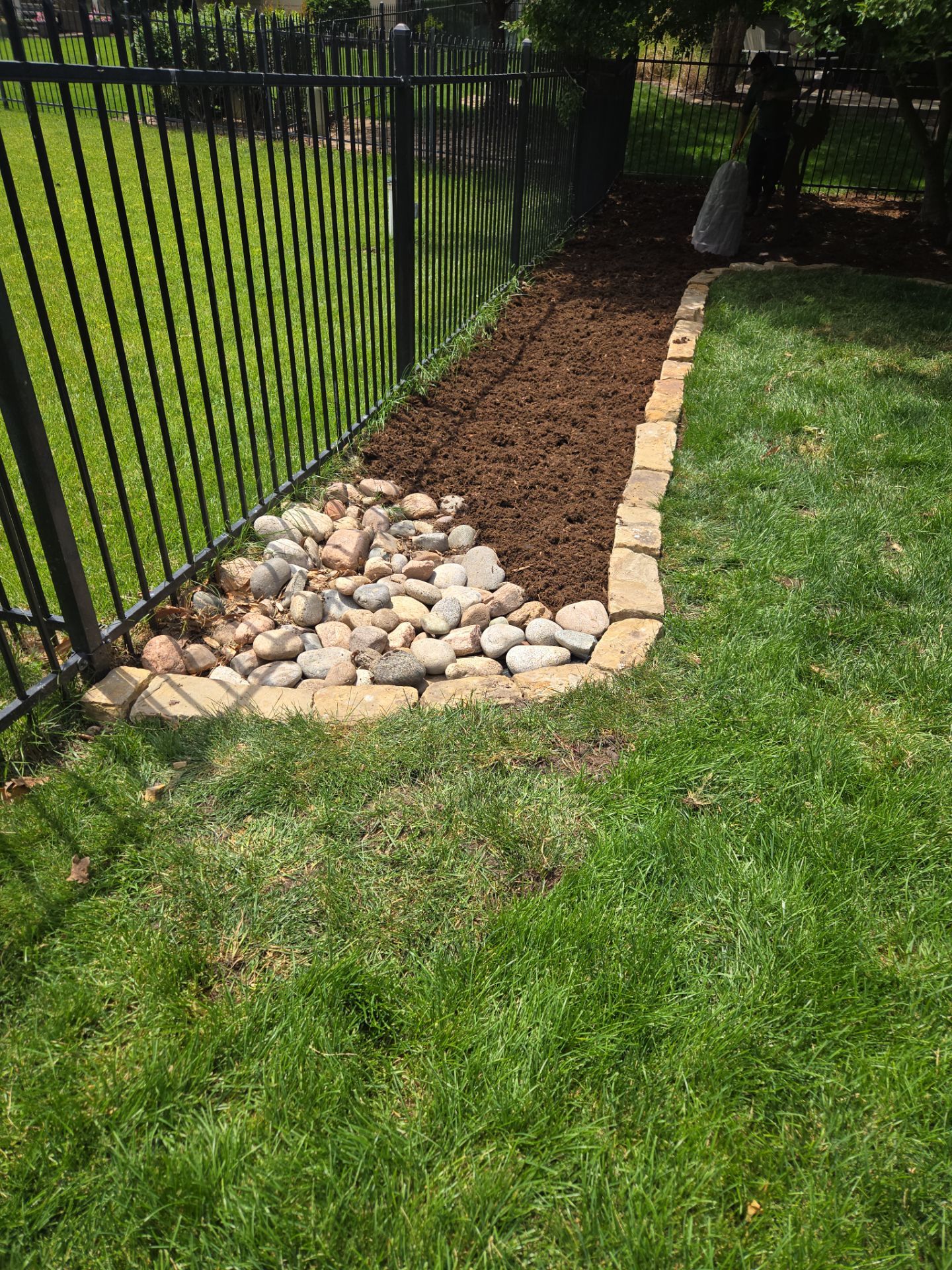 Project in Wichita by Four Star Lawn Care