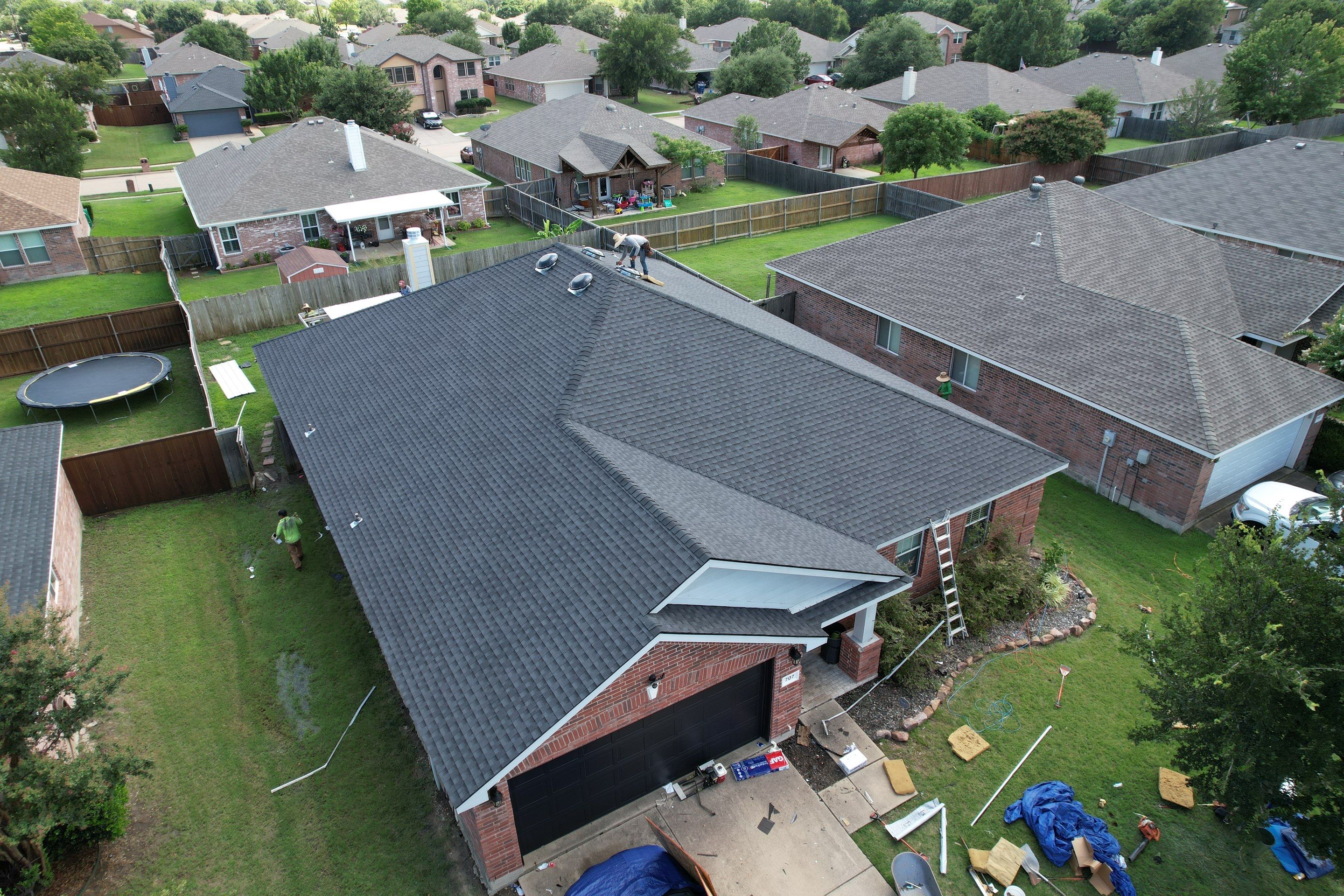 Project in Wylie by Zeus Exteriors