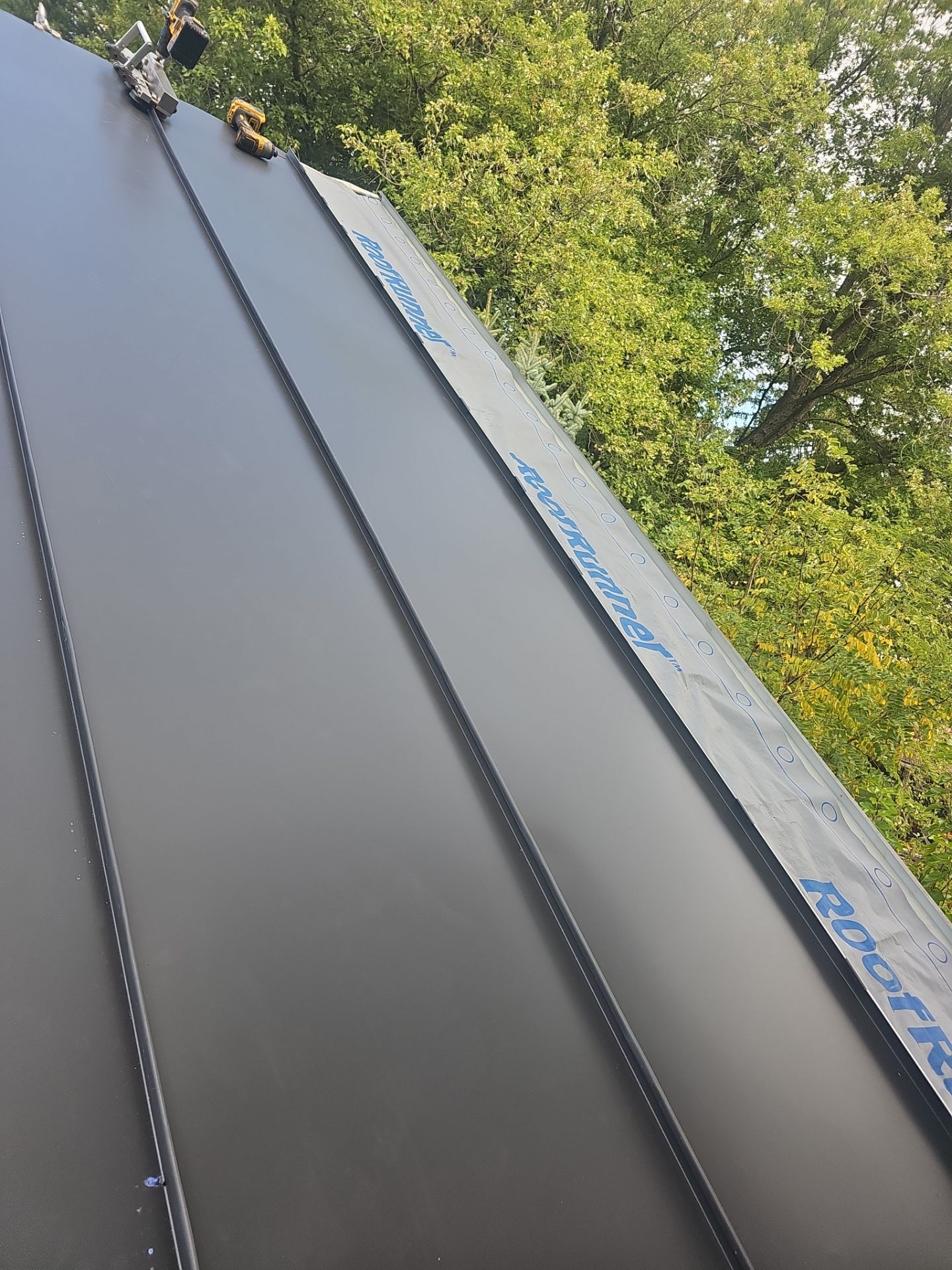Metal Roof and Gutter Replacement by Winchester Roofing