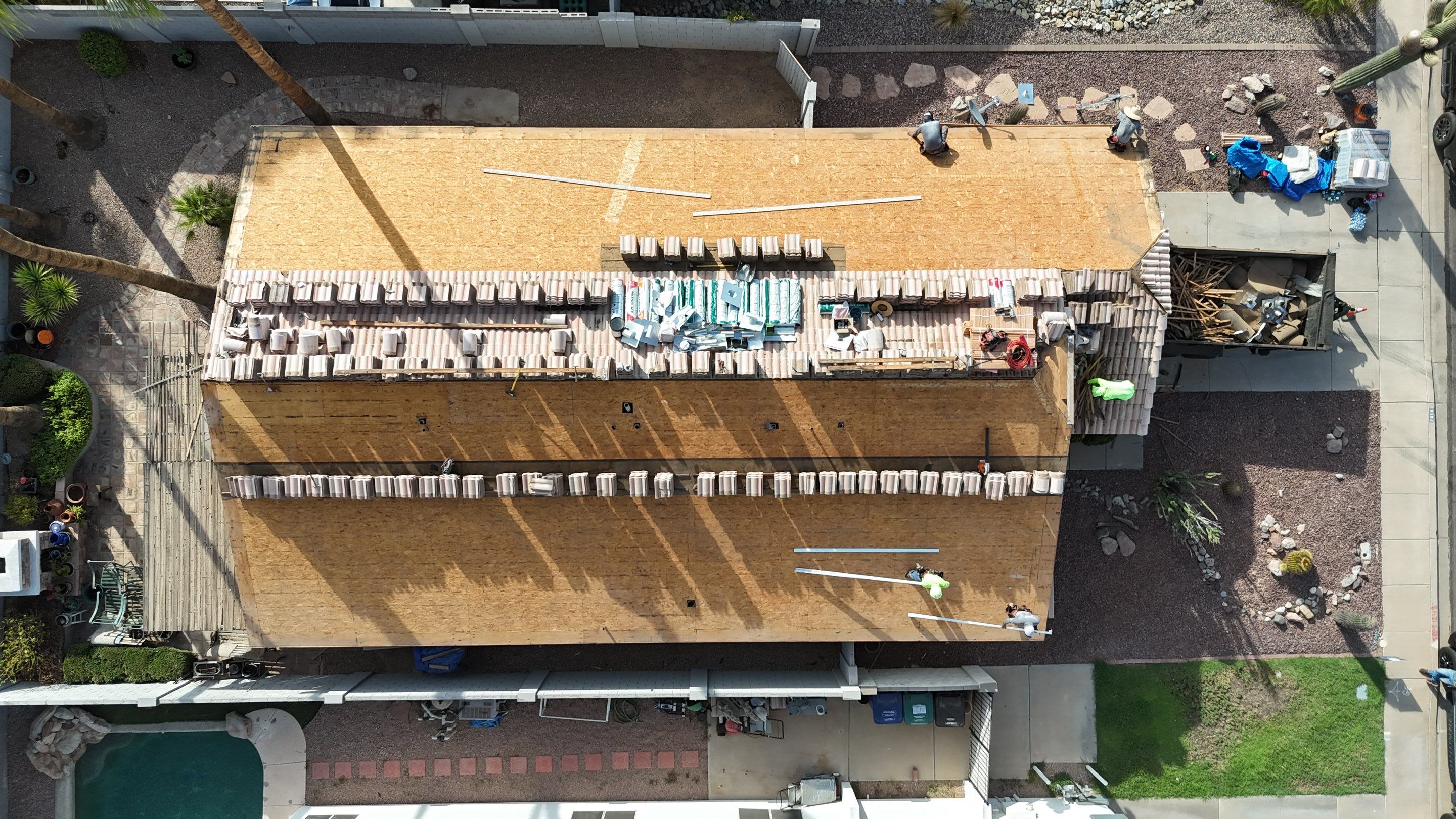 Project in Mesa, AZ by Saint Roofing