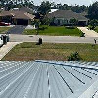 26ga 1" Nail-Strip Mill Finish  by Total Roofing System The Metal Roof Experts