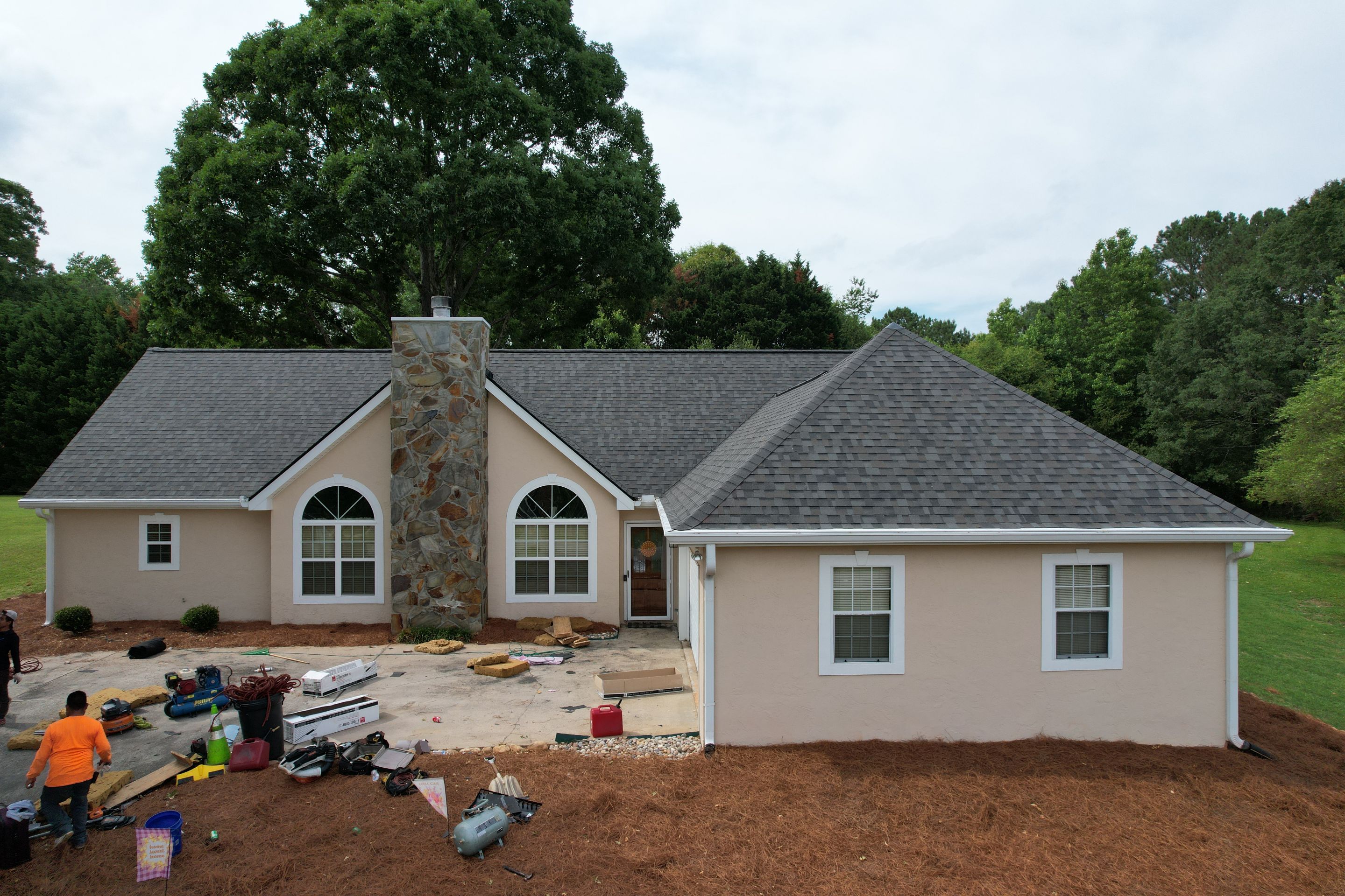 Residential Roofing Installation using Owens Corning by Inspector Roofing and Restoration