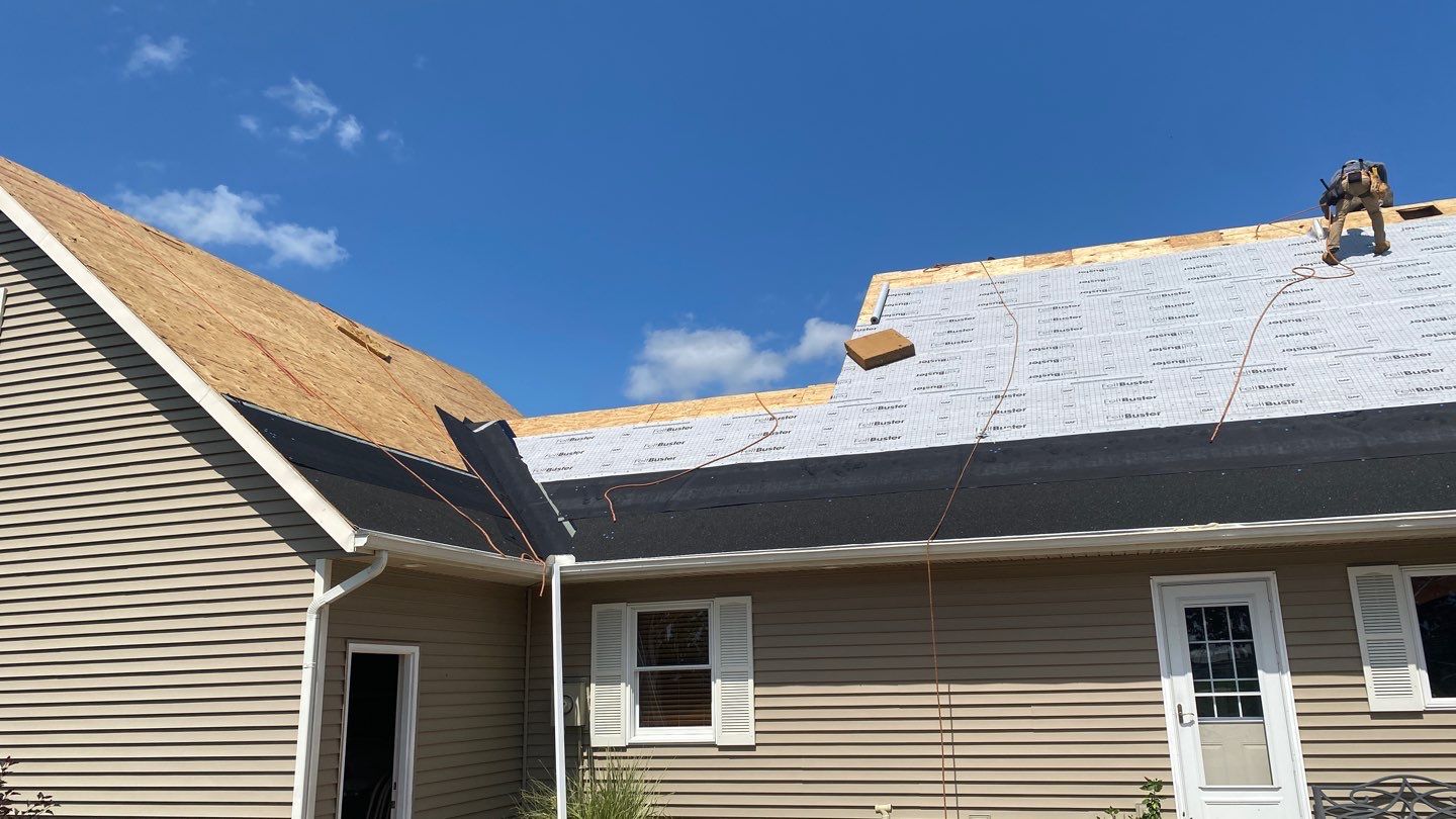 Residential Roofing Installation using GAF Timberline HDZ Weathered Wood by Nitro Roofing and Construction