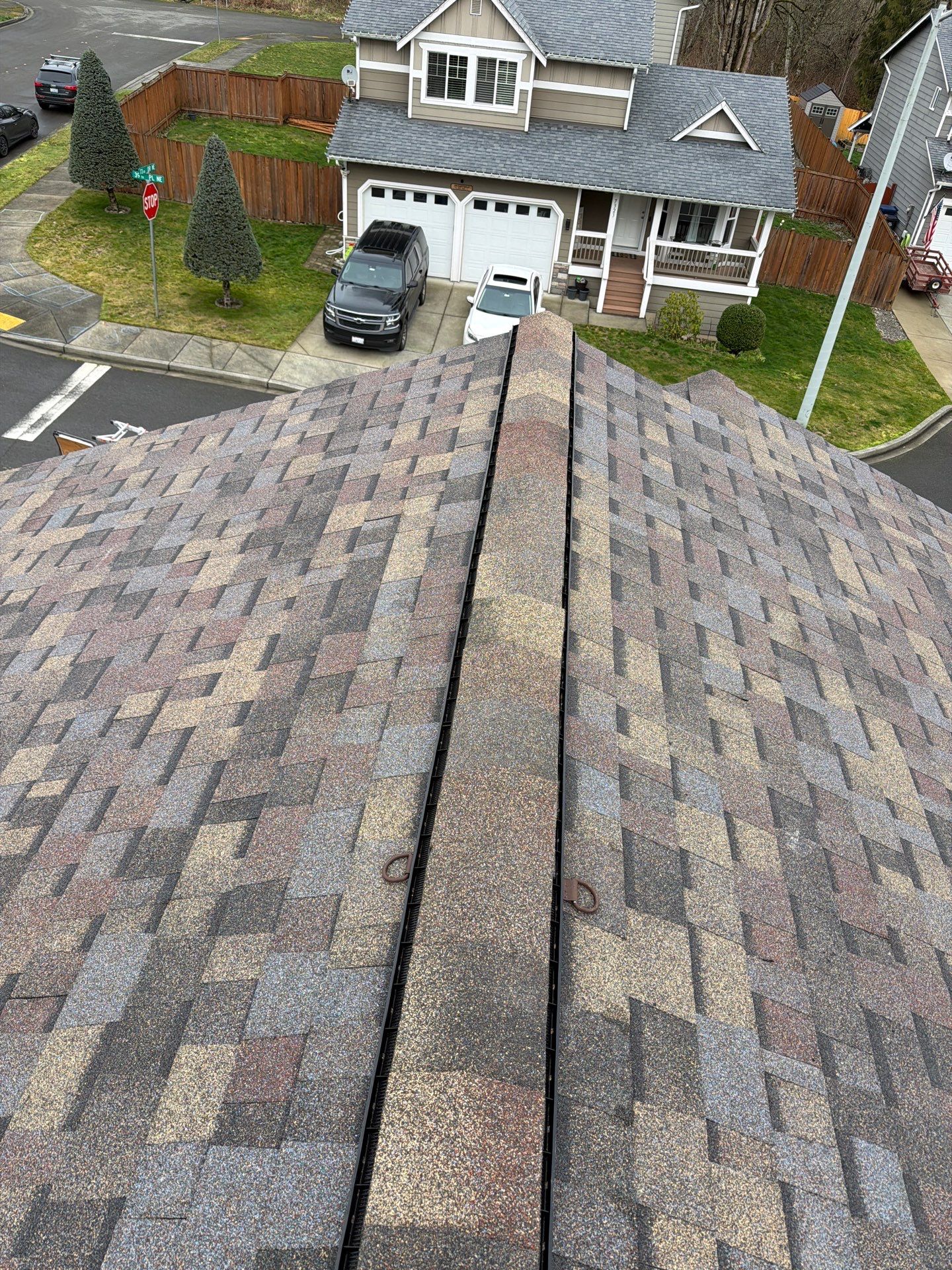 Residential Roofing Installation using GAF UHDZ Shingles by Roofing Formula LLC