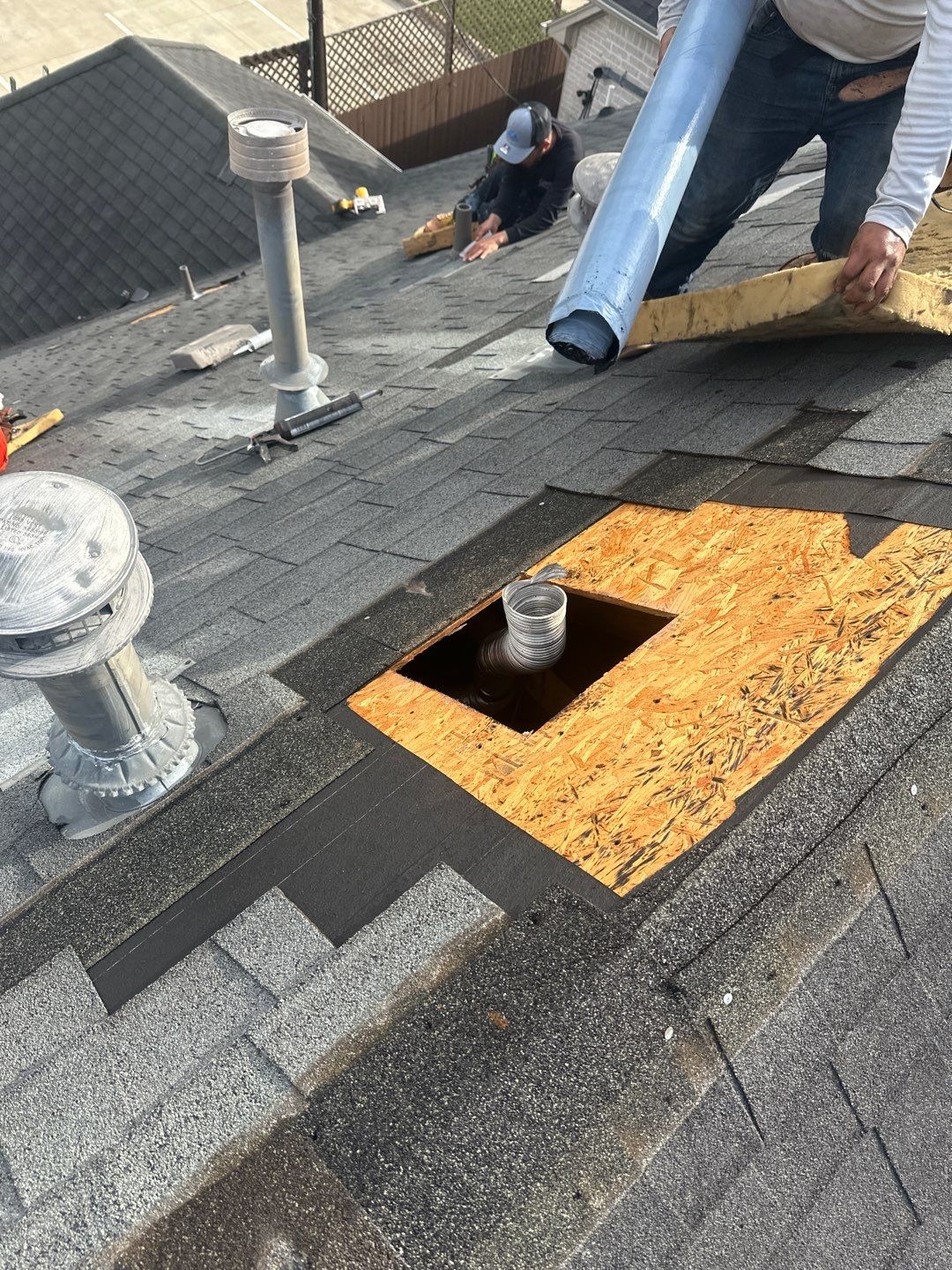 Residential Roofing Repair using Owen's Corning Duration (Lifetime) Shingles by Roof Repair Services LLC