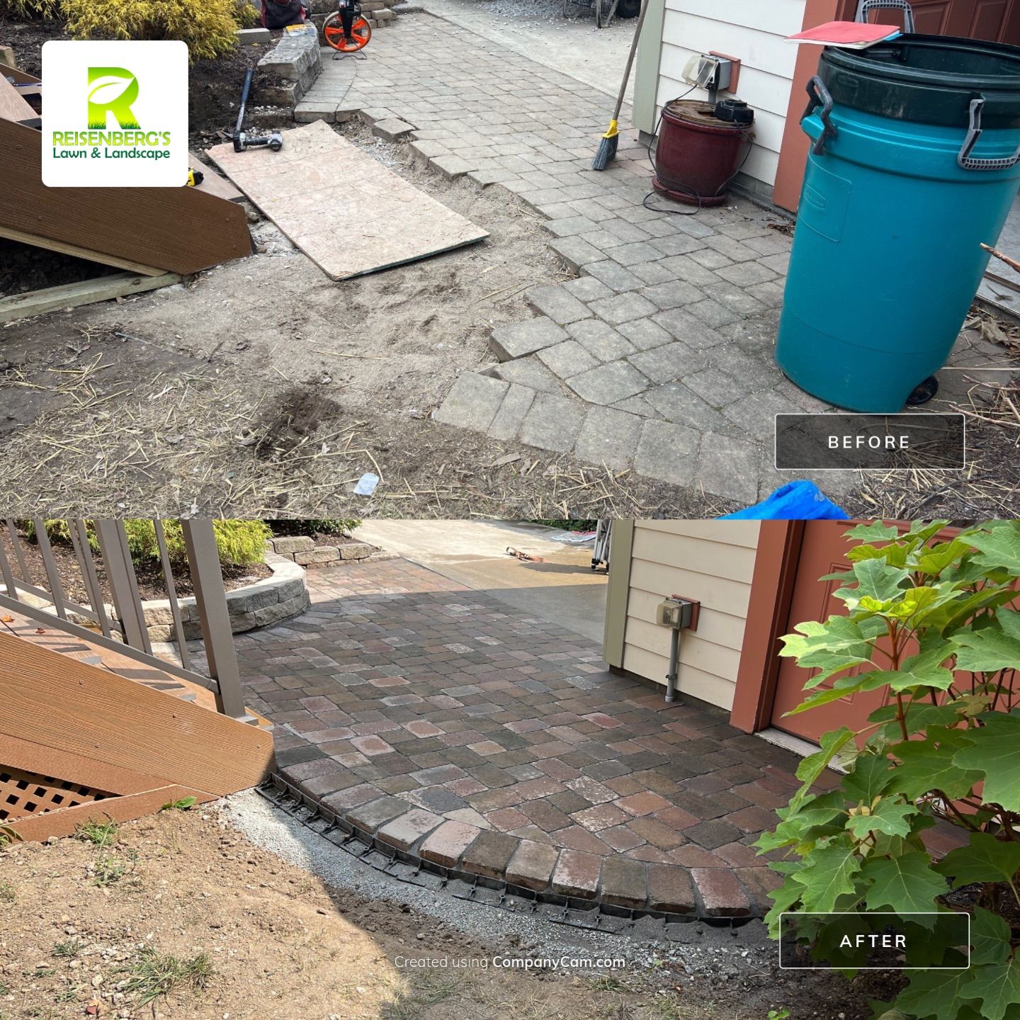 Paver Patio & Dry Stack Wall Expansion by Reisenberg’s Lawn & Landscape, LLC