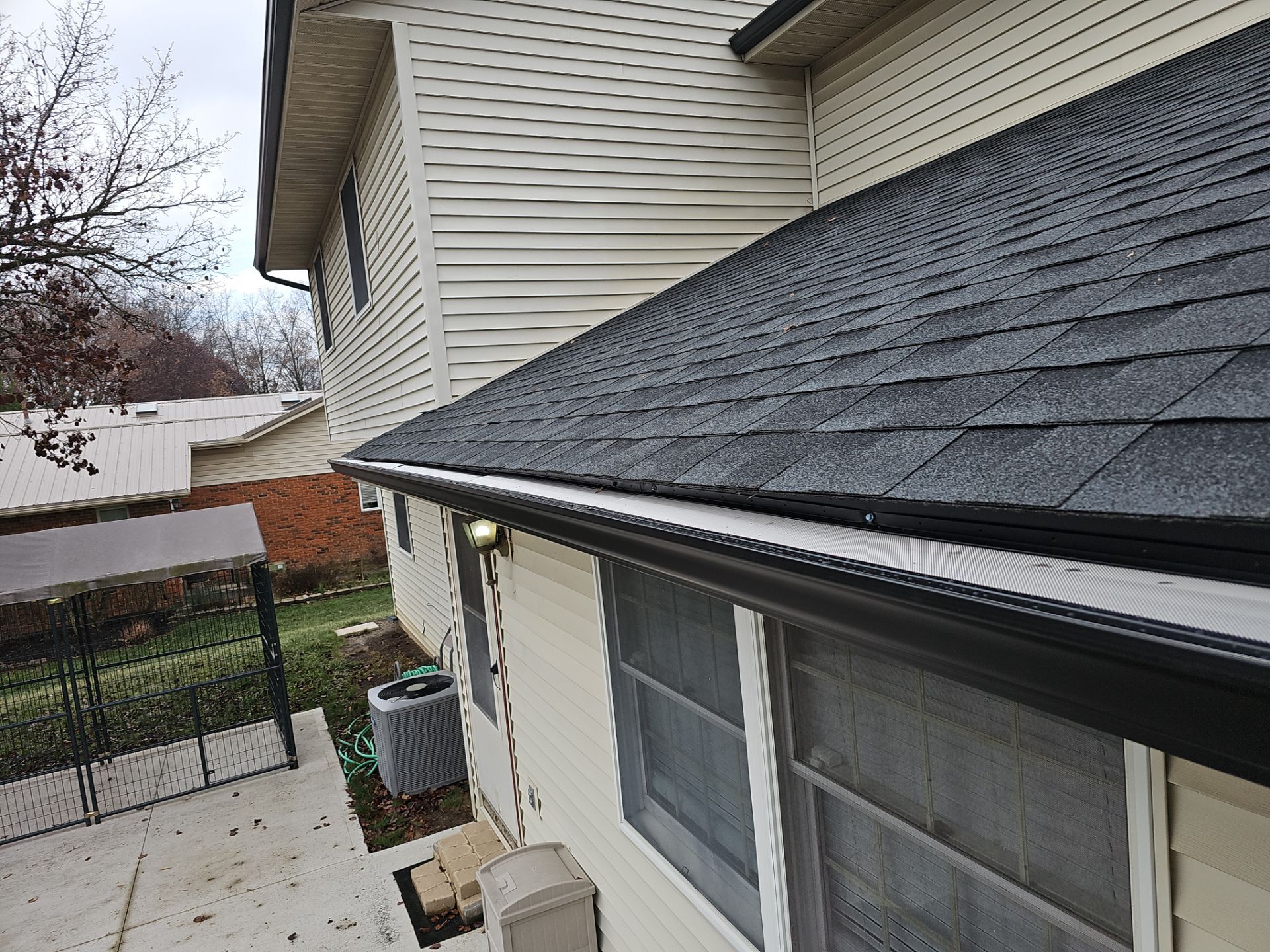 Residential Roofing Installation using GAF Timberline HDZ Charcoal by Nitro Roofing and Construction