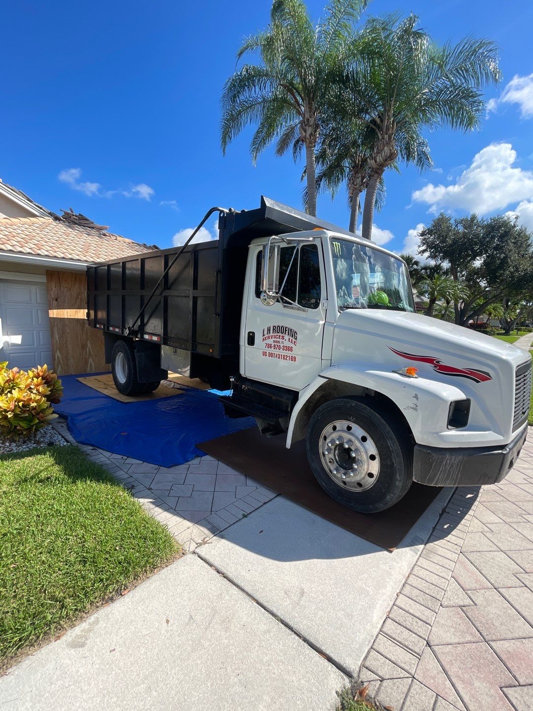 Residential Roofing Installation using Eagle Roofing Tile by BLUES BROTHERS ROOFING