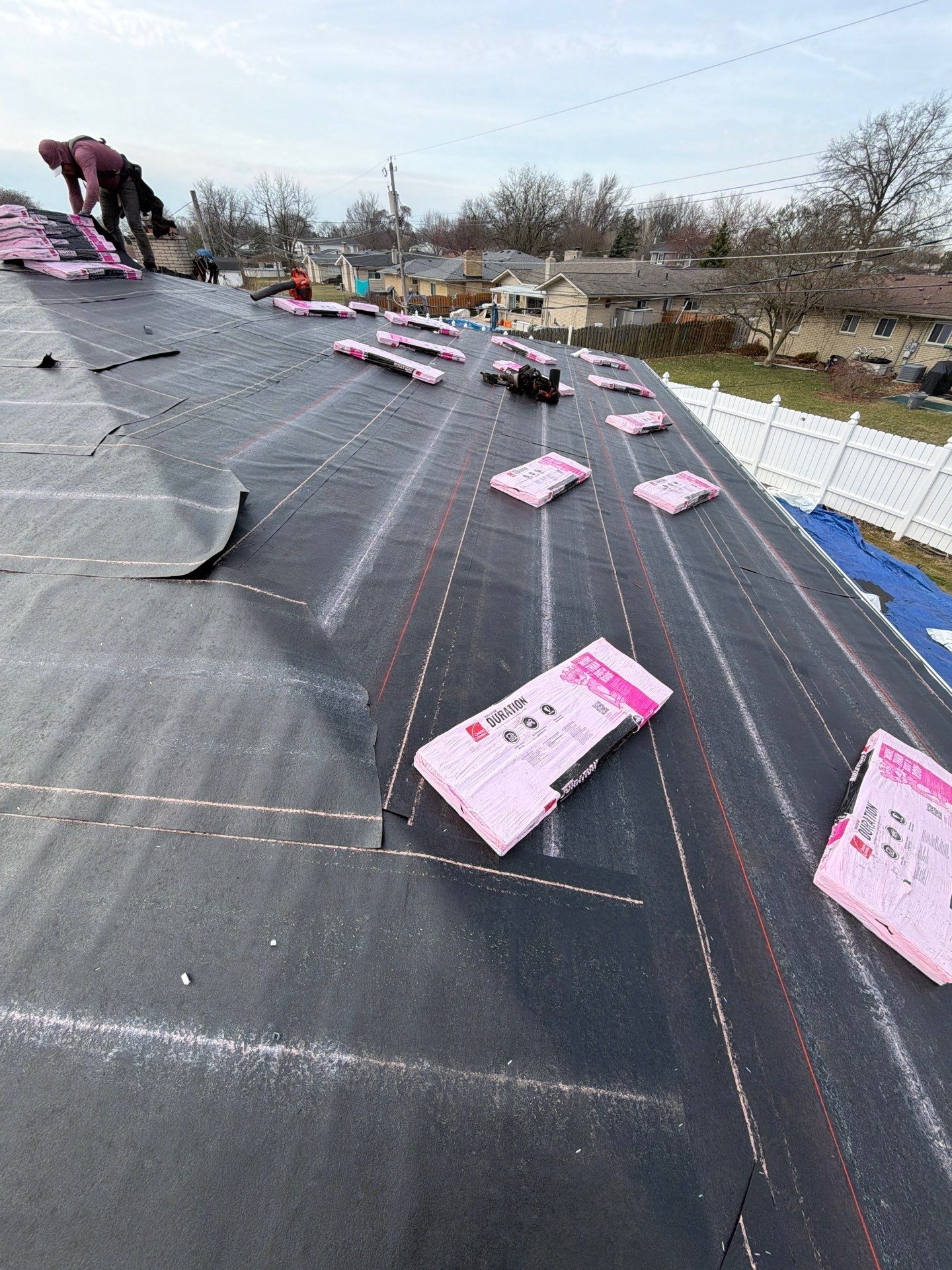 Roof Replacement using Owens Corning Duration by 180 Contractors
