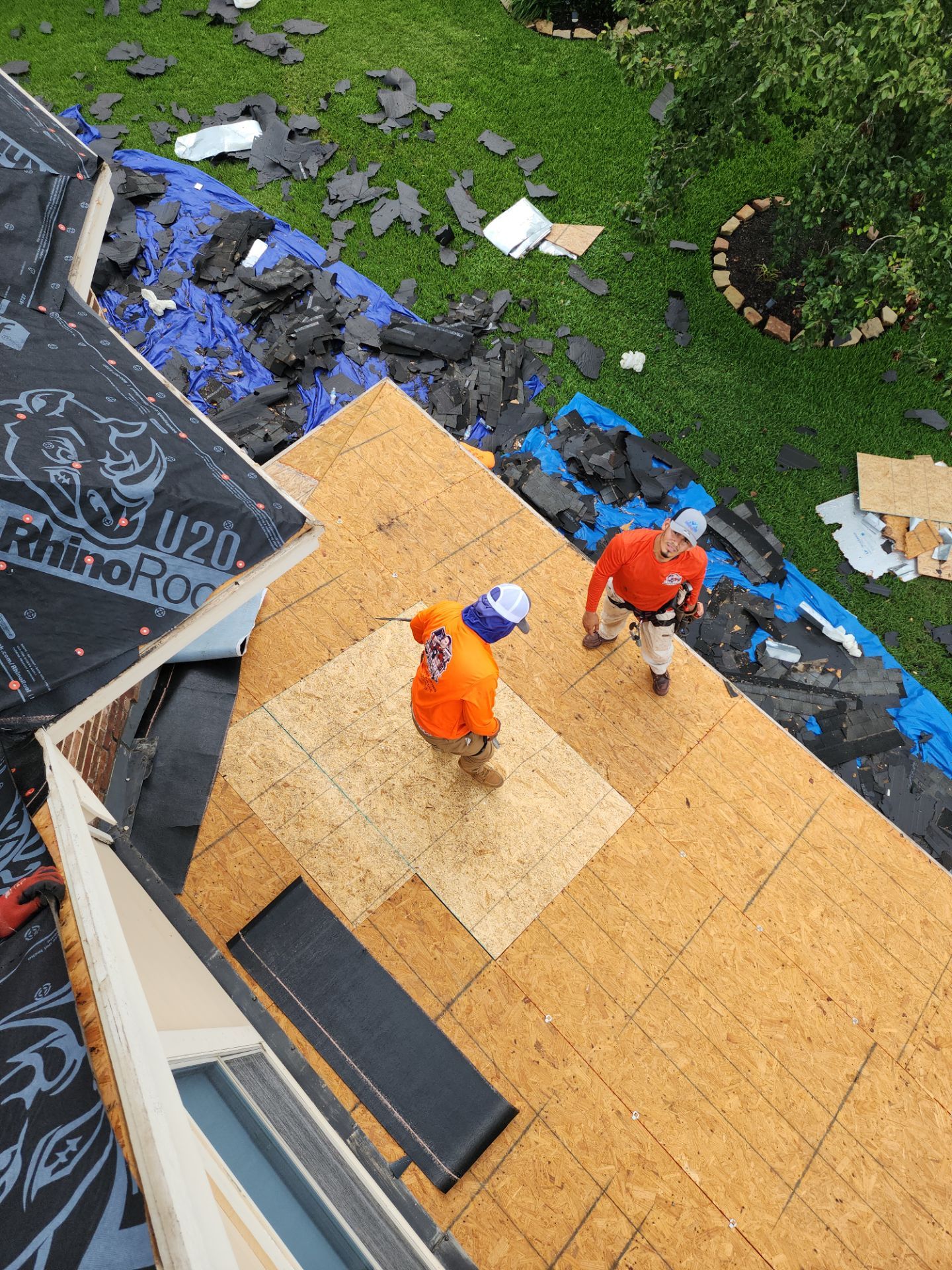 Residential Roofing Installation using Owen's Corning Duration (Lifetime) Shingles by Roof Repair Company