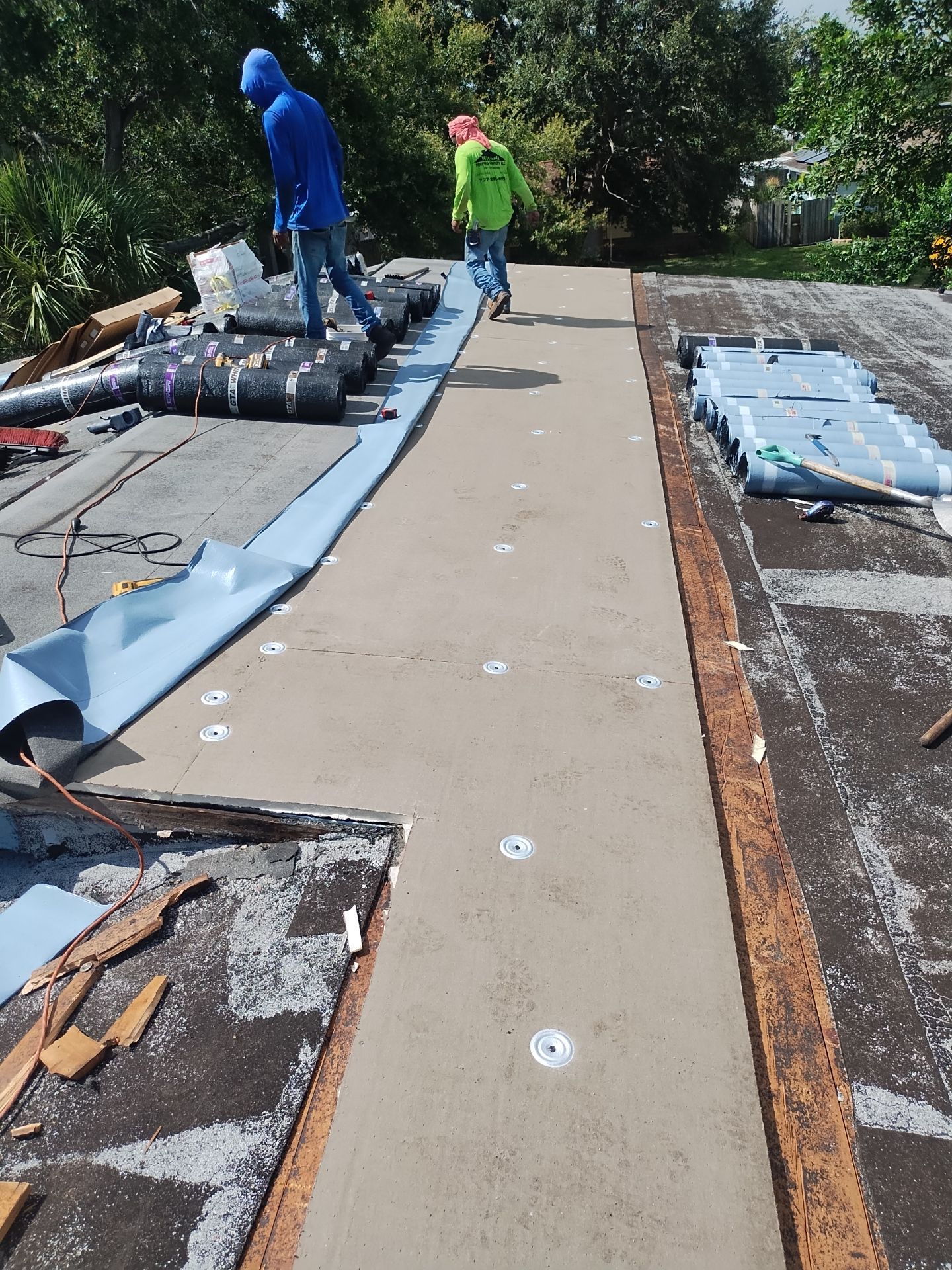 Project in St. Petersburg 33710 by Mitchell Roofing Company LLC 