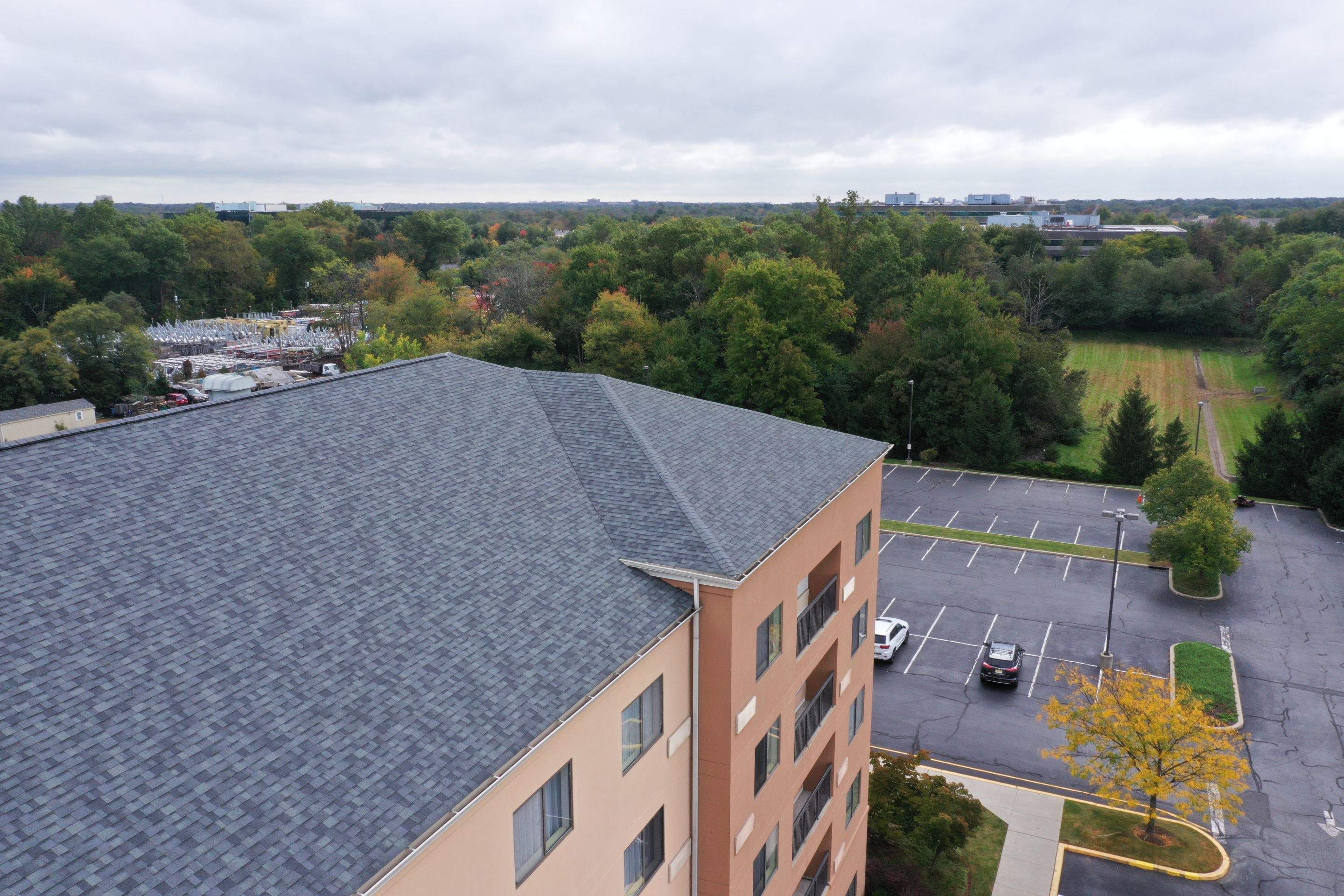 Commercial Roofing Installation using Owens Corning Duration by All Site Roofing