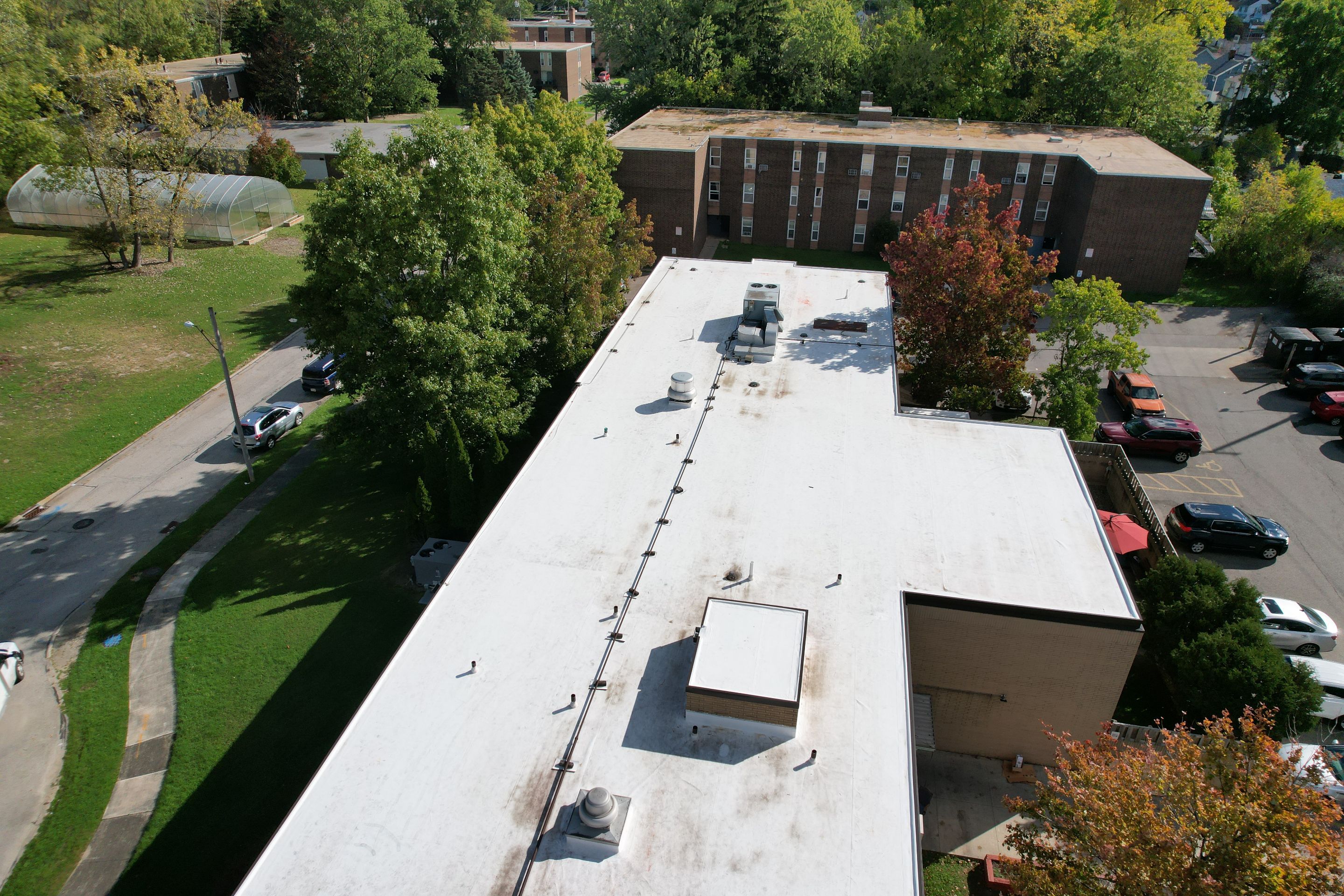 TPO Layover and Coping Metal Replacement for Maple Heights Nursing Home by Atlas Roofing & Restoration