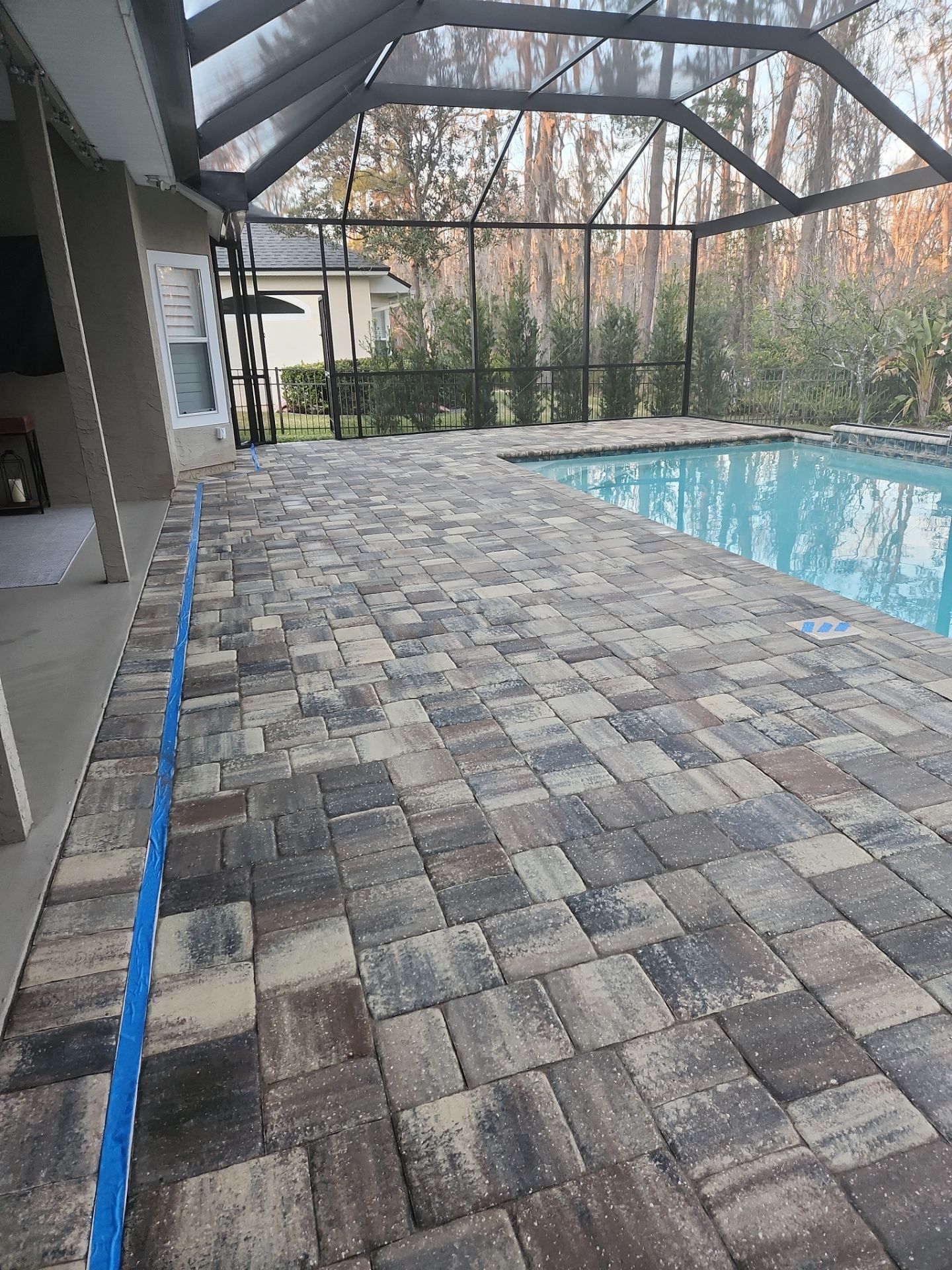Pavers using Concrete Sealant by DuraSeal