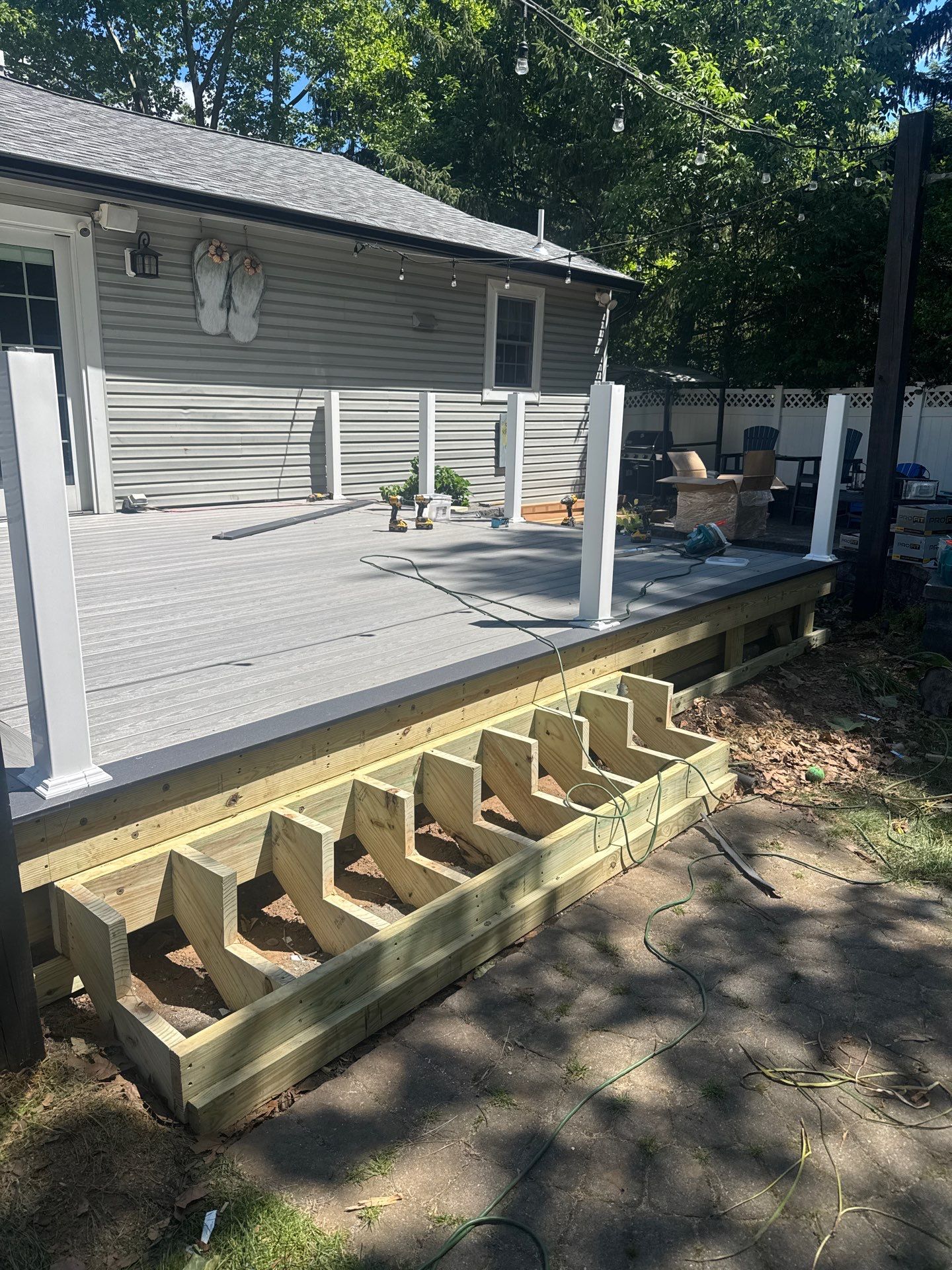 New Deck in Florham Park, New Jersey by deck guardian