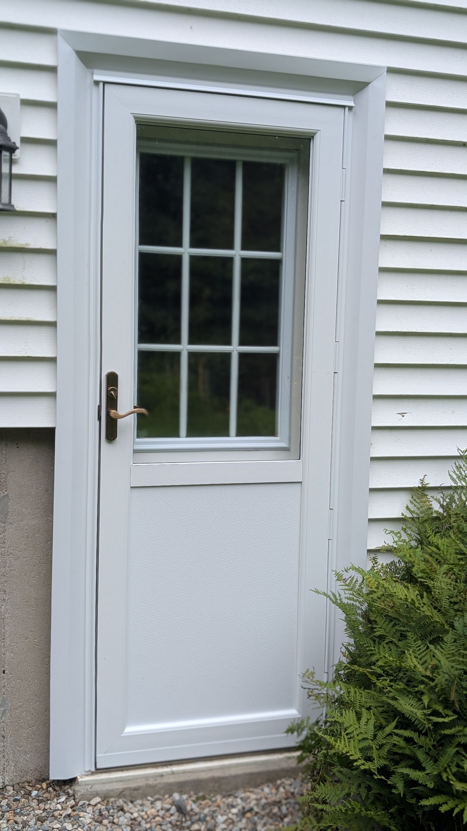 Provia Storm Door Installation by DiGiorgi Roofing and Siding Inc