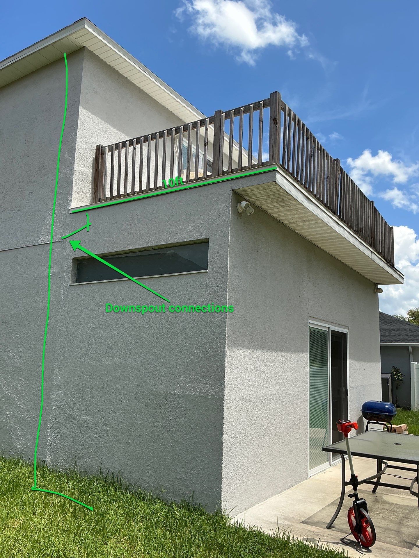 White 6-Inch Seamless Gutters Installation in Tampa FL by Gutter Professors