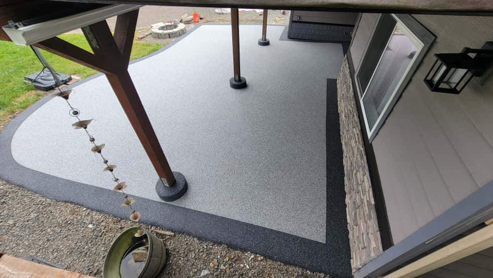 Project in Mossyrock by Concrete Coating Experts Inc.