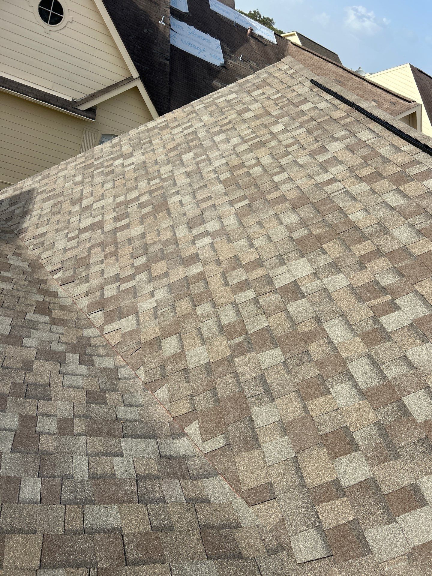Residential Roofing Installation using Owen's Corning Duration (Lifetime) Shingles by Roof Repair Company