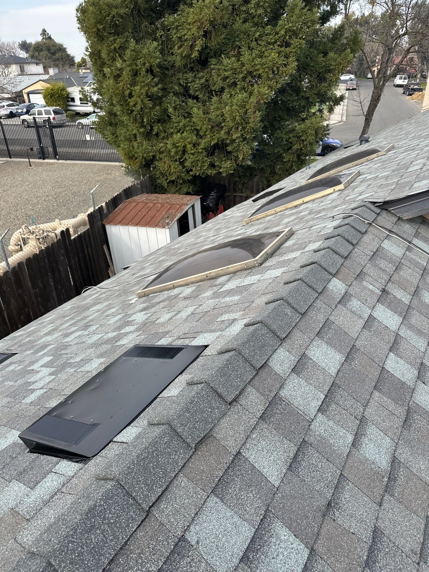 Roof Installation in Modesto CA by Grandmark Service Company