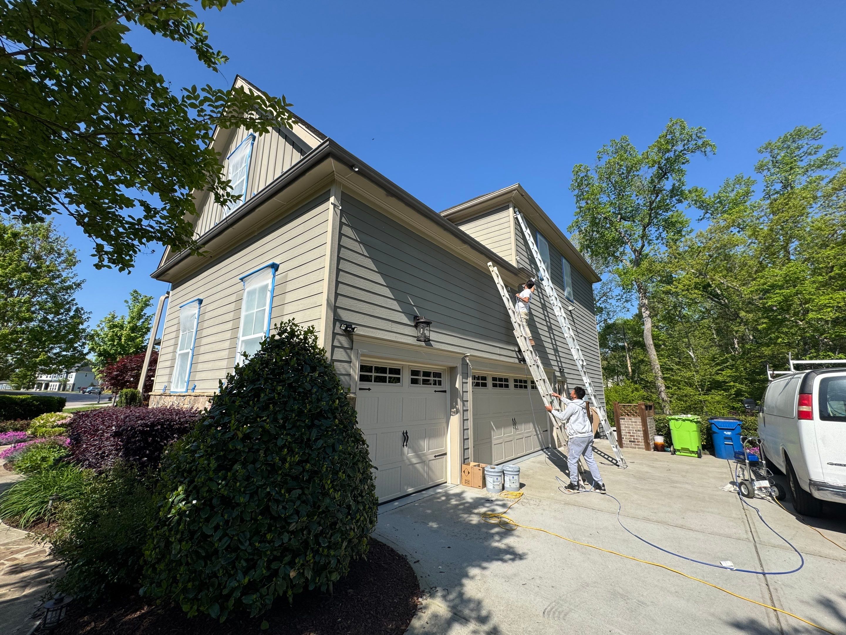 exterior painting by GonzalezPainters & Contractors Inc