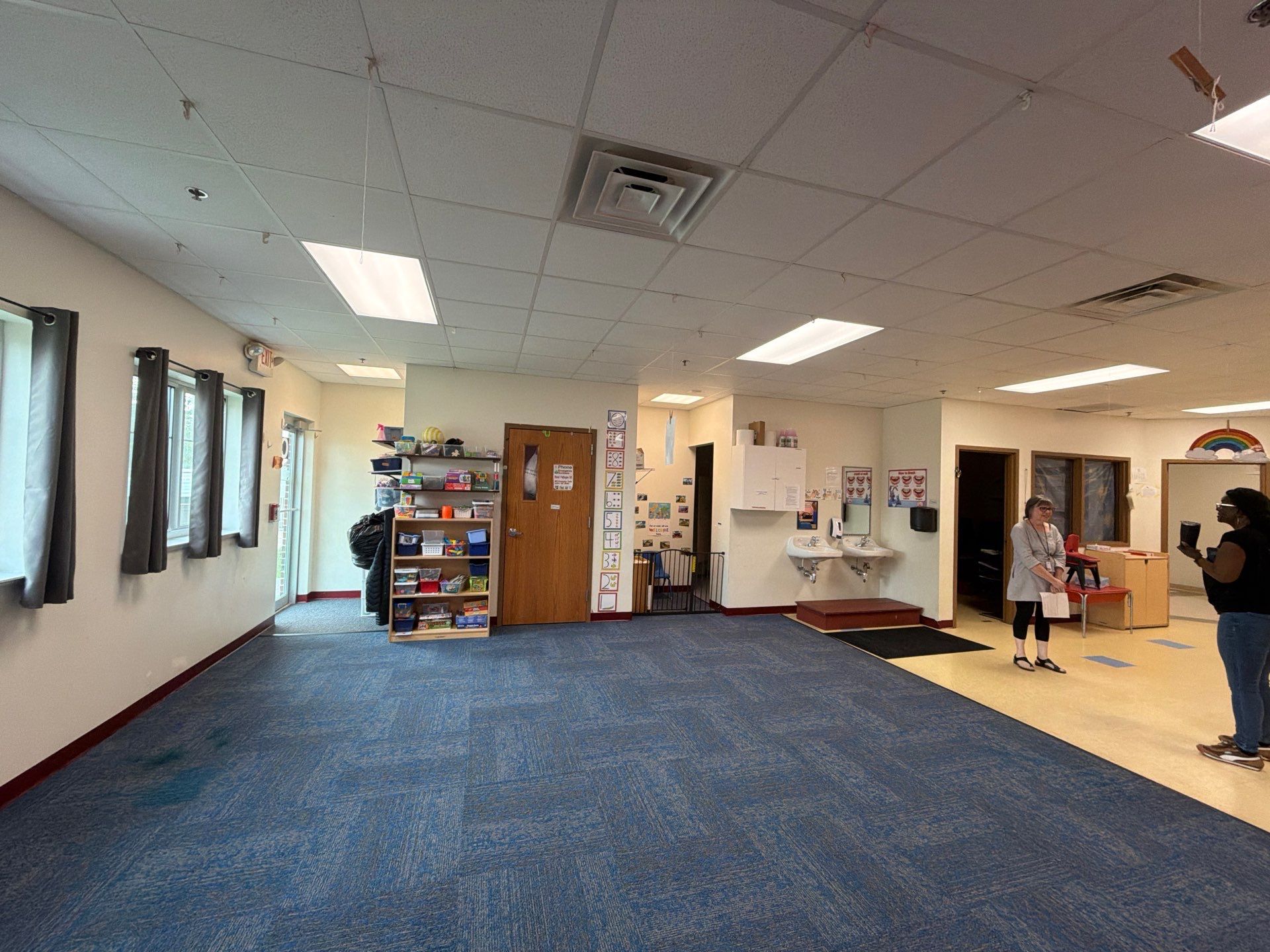 Educational Facility Interior Renovation and Painting in Waukesha by OCS Contracting Services