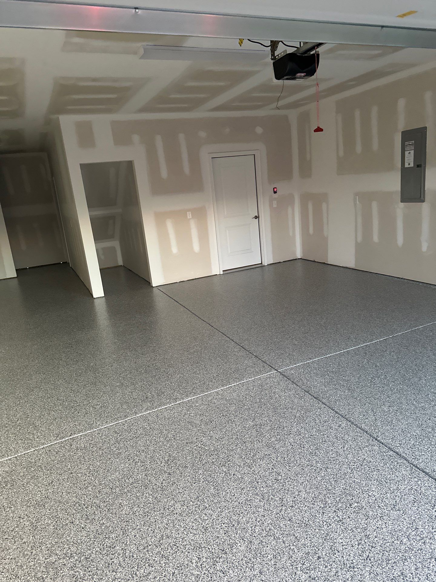 Garage Floor Coating using Gravel by My Garage Floor Guys